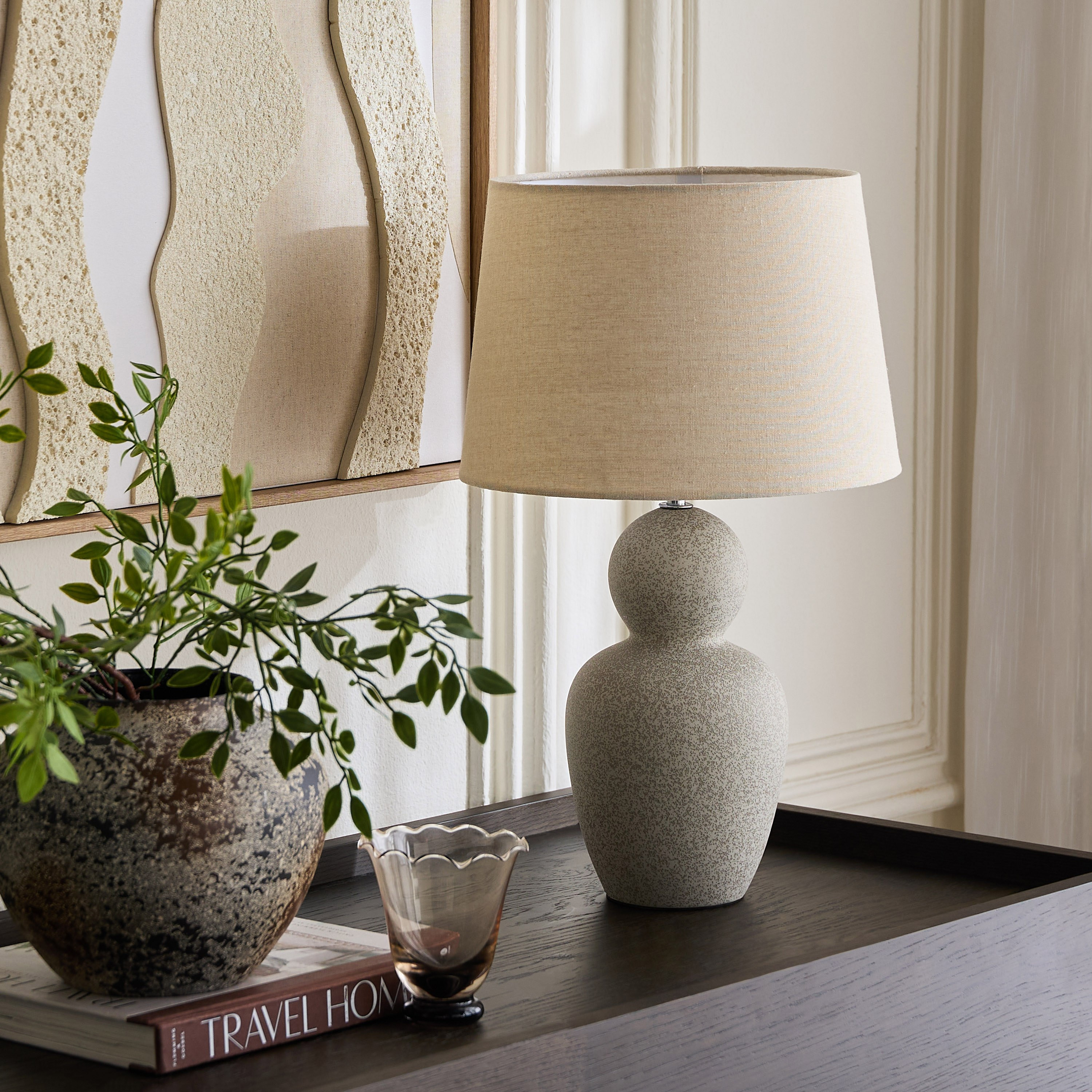 مصباح طاولة سيراميك - كروسبي - 49.5 سم-household-lighting-tableanddesklamps-image-4