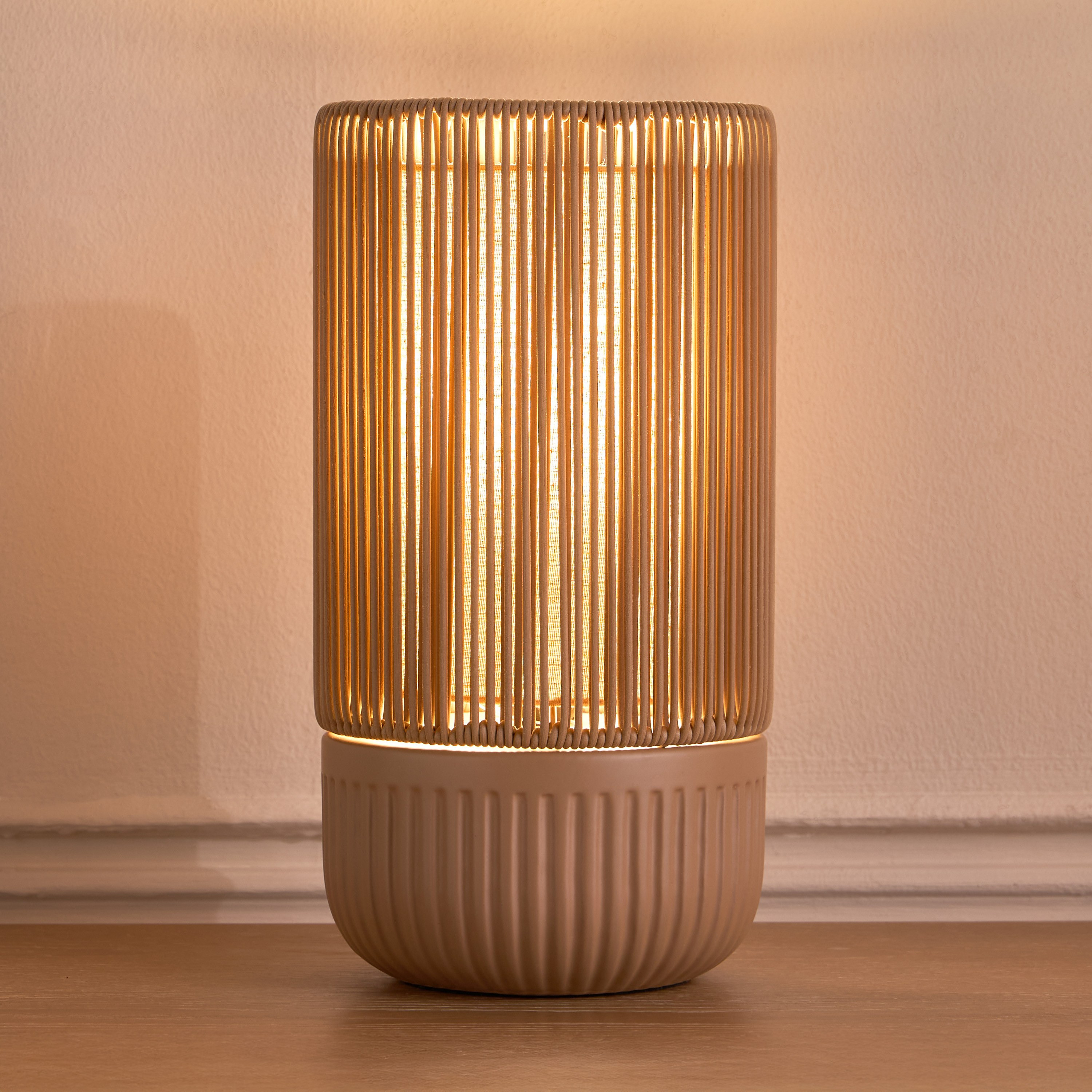 Caraway Ceramic Table Lamp - 35 cm-household-lighting-tableanddesklamps-image-2