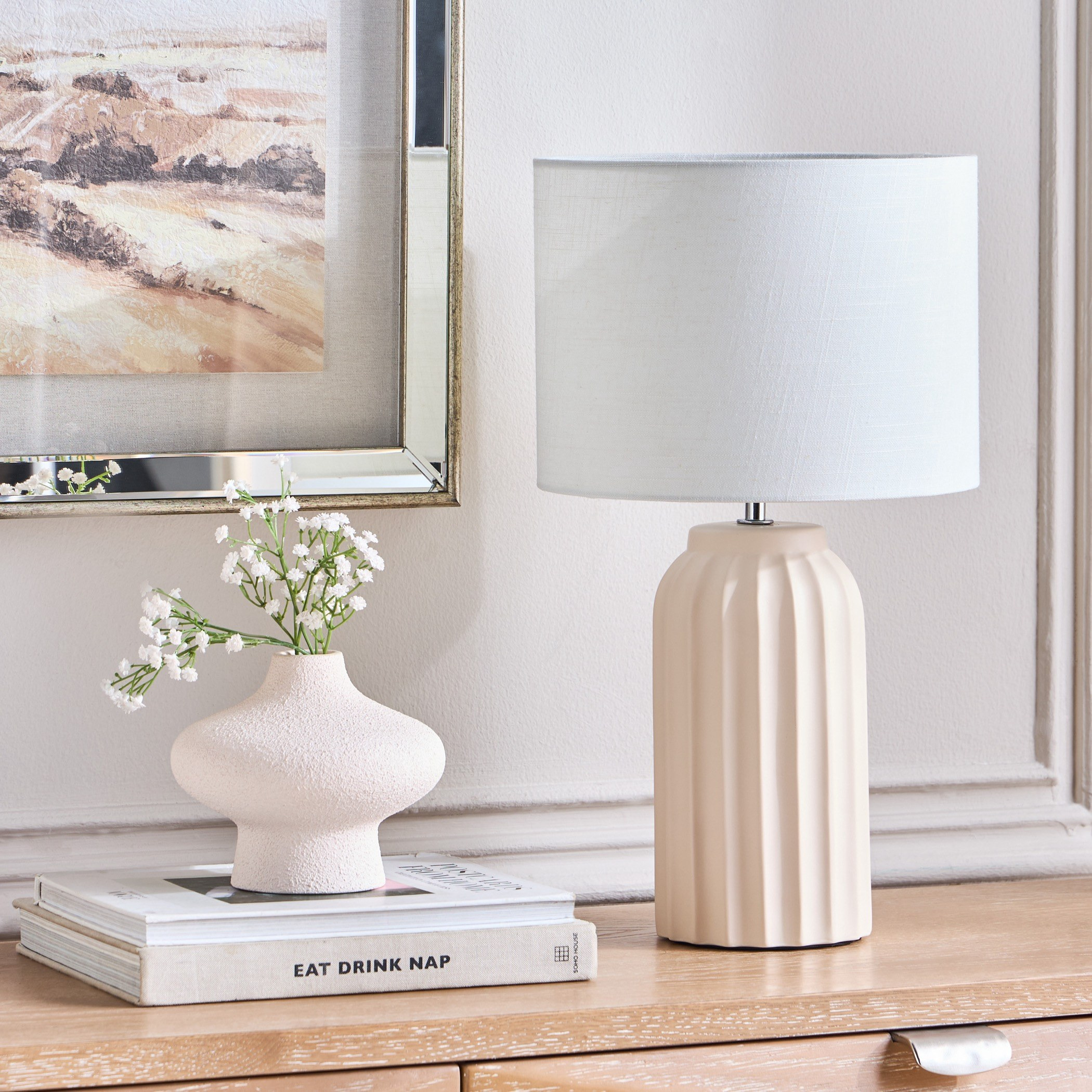 Niro Ceramic Table Lamp - 49.5 cm-household-lighting-tableanddesklamps-image-5