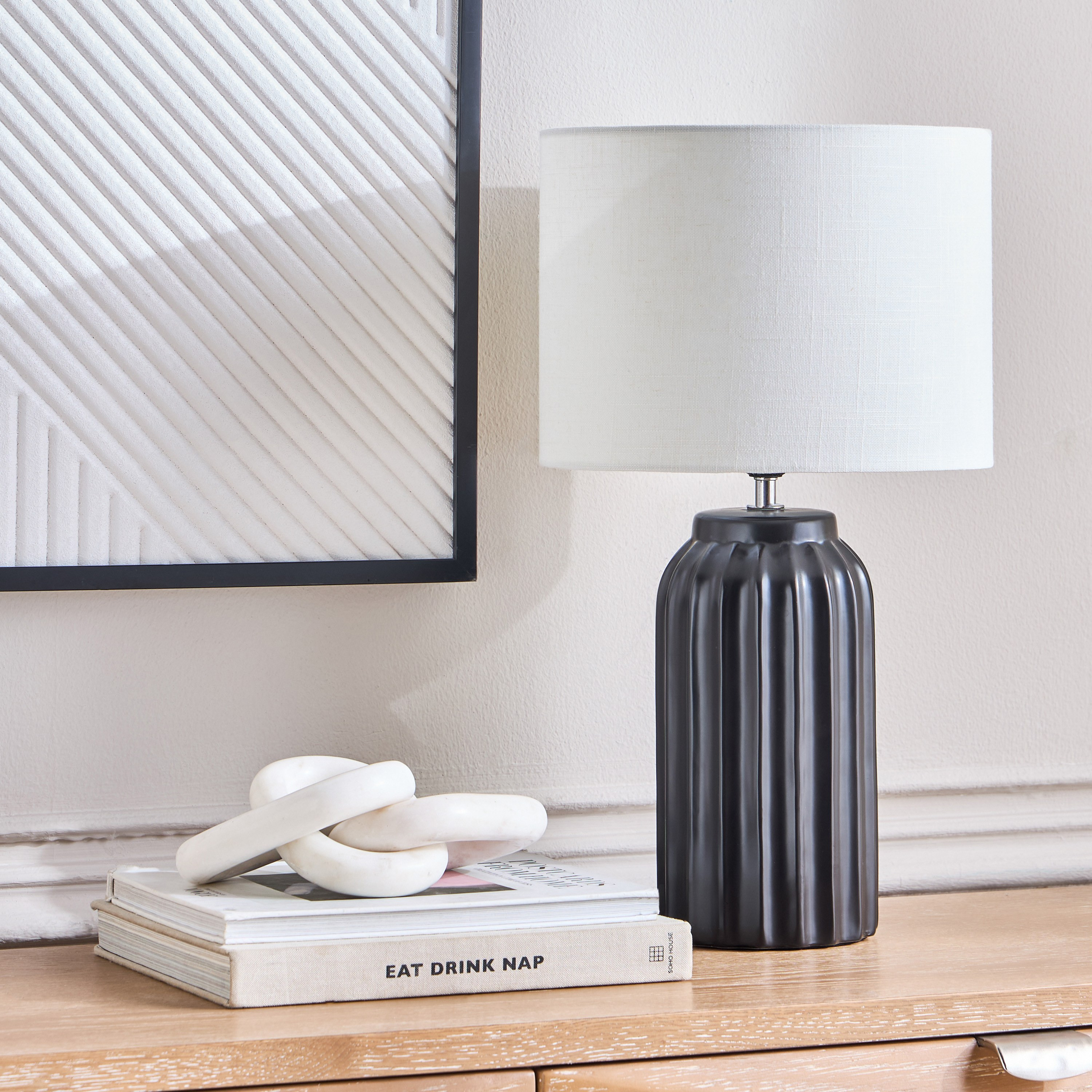 Niro Ceramic Table Lamp - 49.5 cm-household-lighting-tableanddesklamps-image-10