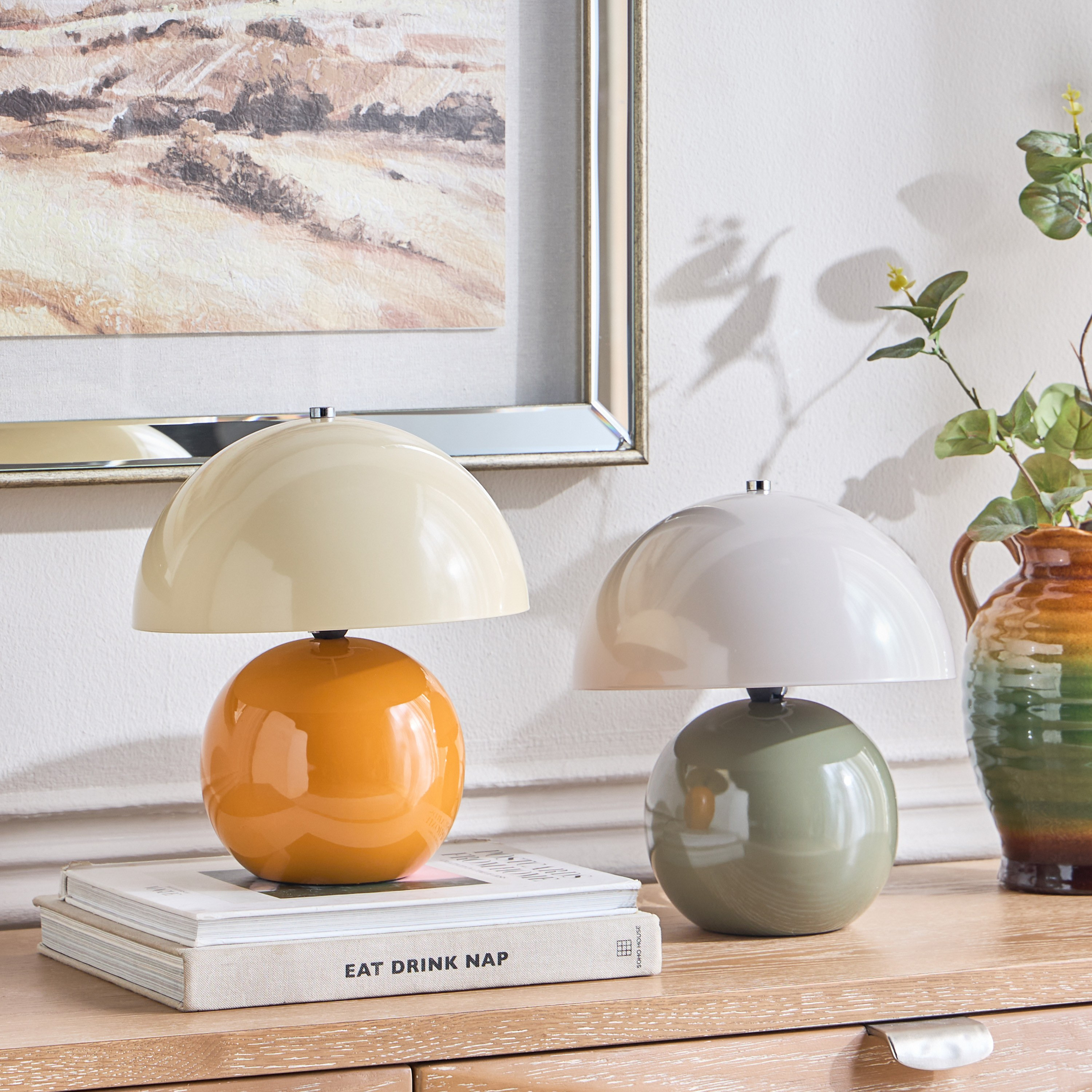 مصباح طاولة سيراميك - ويزلي - 27 سم-household-lighting-tableanddesklamps-image-4
