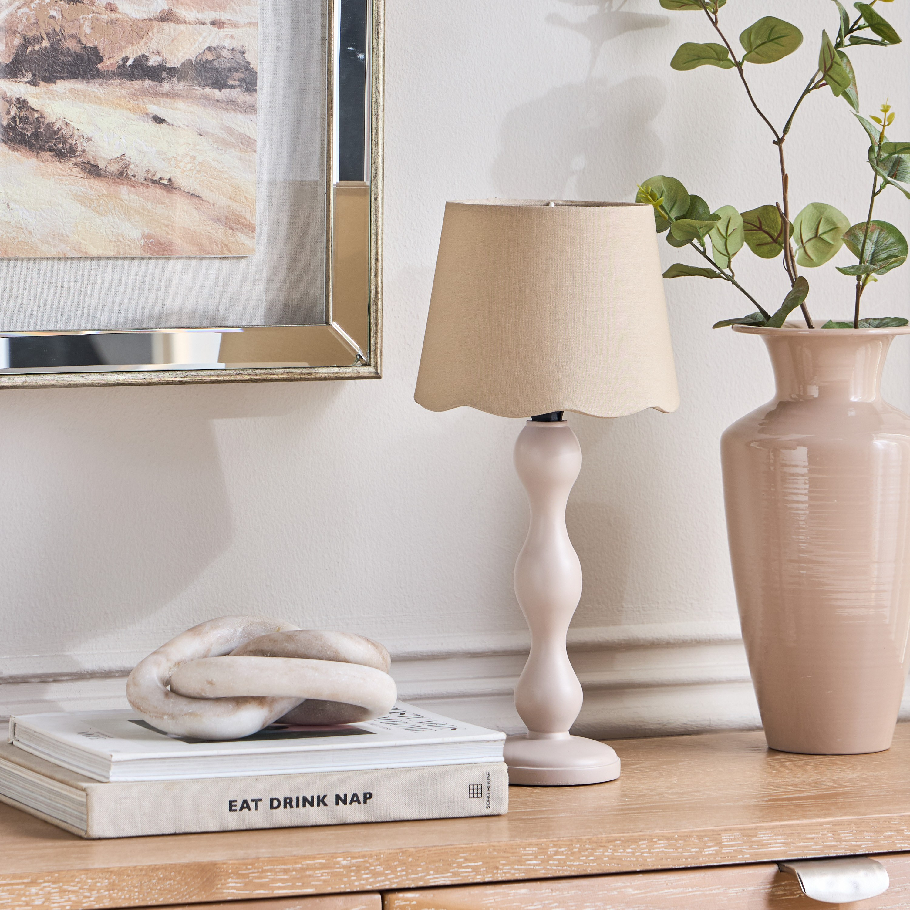 Merida Polyresin Table Lamp - 39 cm-household-lighting-tableanddesklamps-image-5