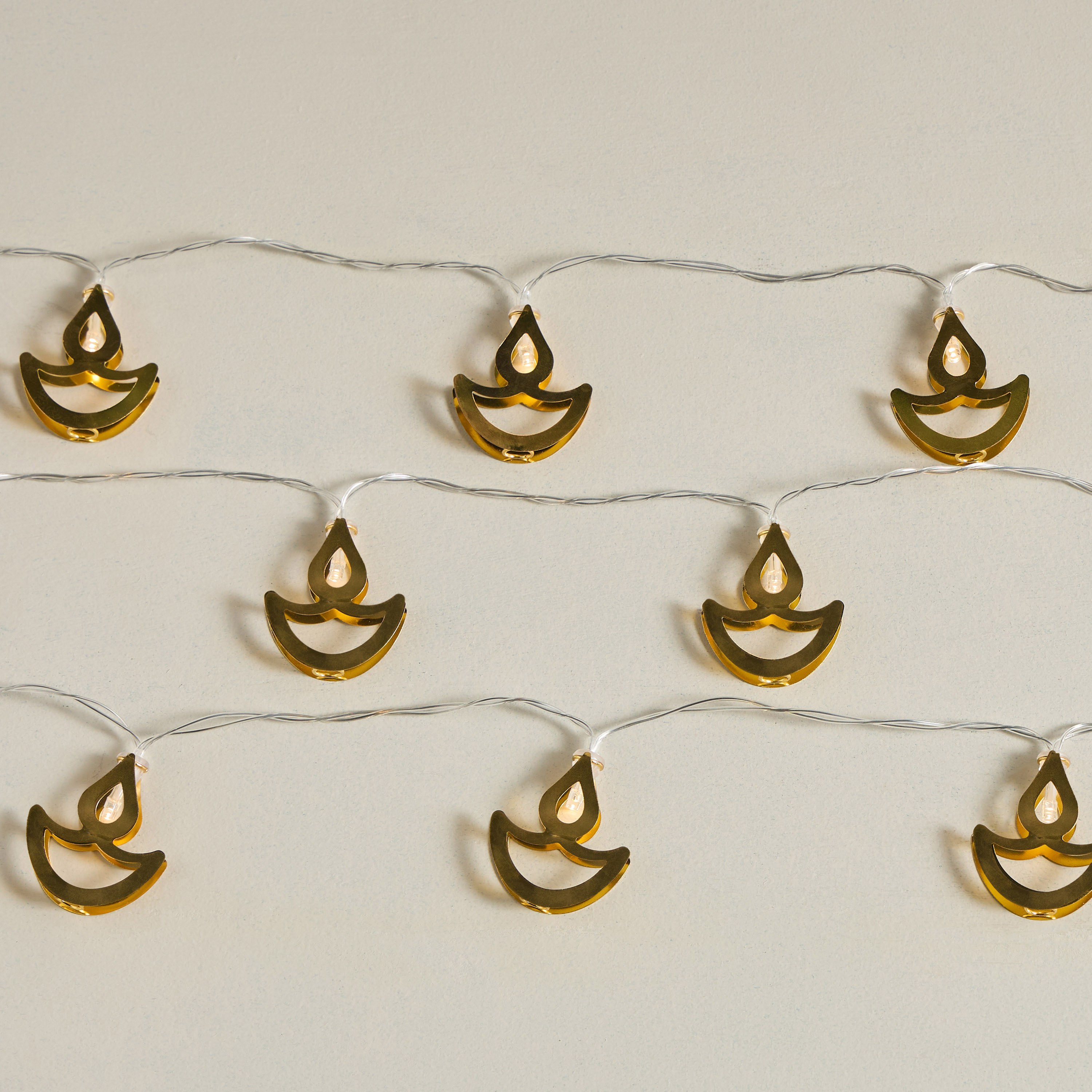 Diya 20-Lights String Light - 285 cm