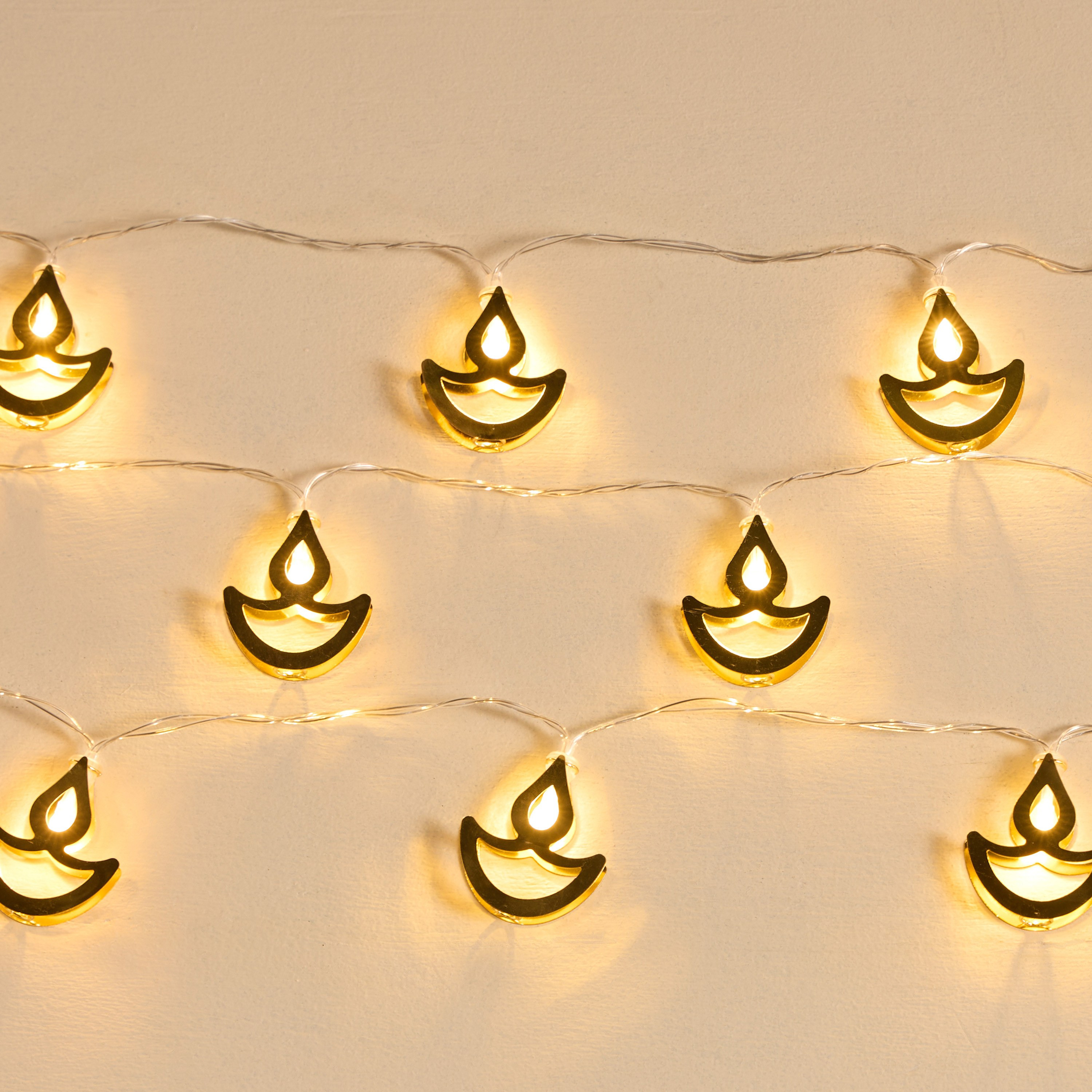 Diya 20-Lights String Light - 285 cm-household-lighting-decorativelighting-stringlights-image-2