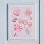 Layla 3D Sweet Heart Framed Canvas Wall Art - 30x40 cm-kids-decorandlighting-decor-wallart-image-1