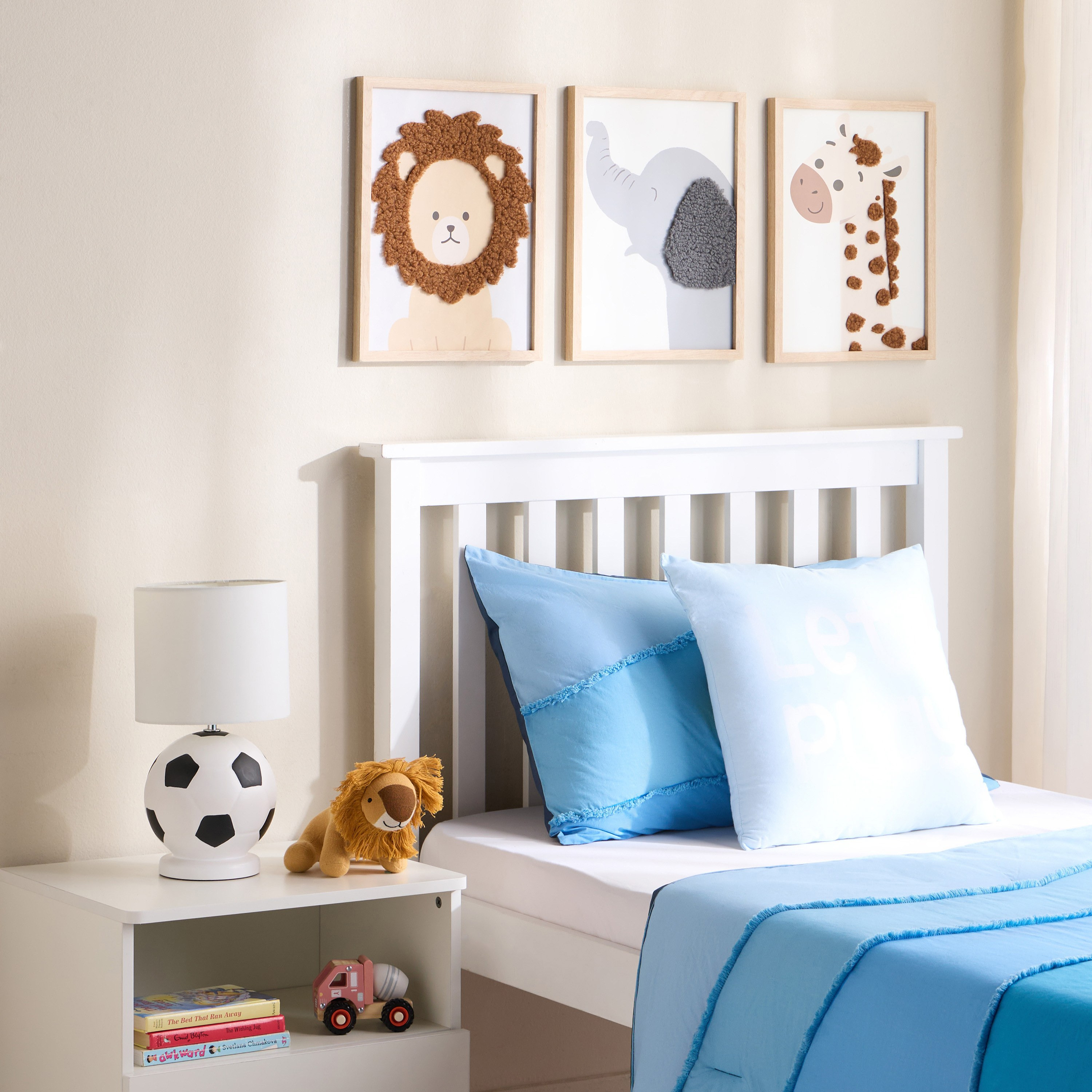 Elwin Elephant 3D Framed Canvas Wall Art - 30x40 cm-kids-decorandlighting-decor-wallart-image-3