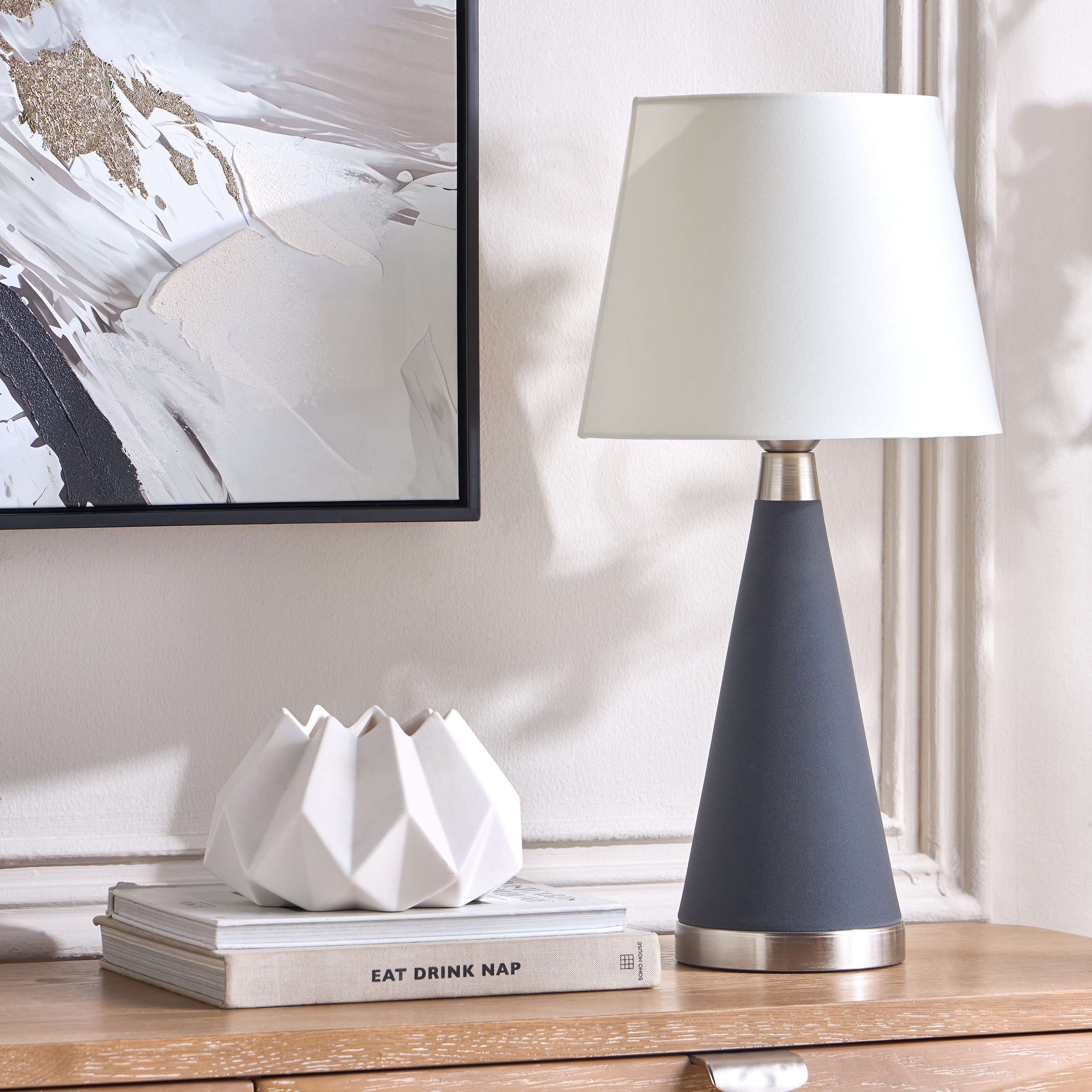 مصباح طاولة معدن - يارا - 56 سم-household-lighting-tableanddesklamps-image-5