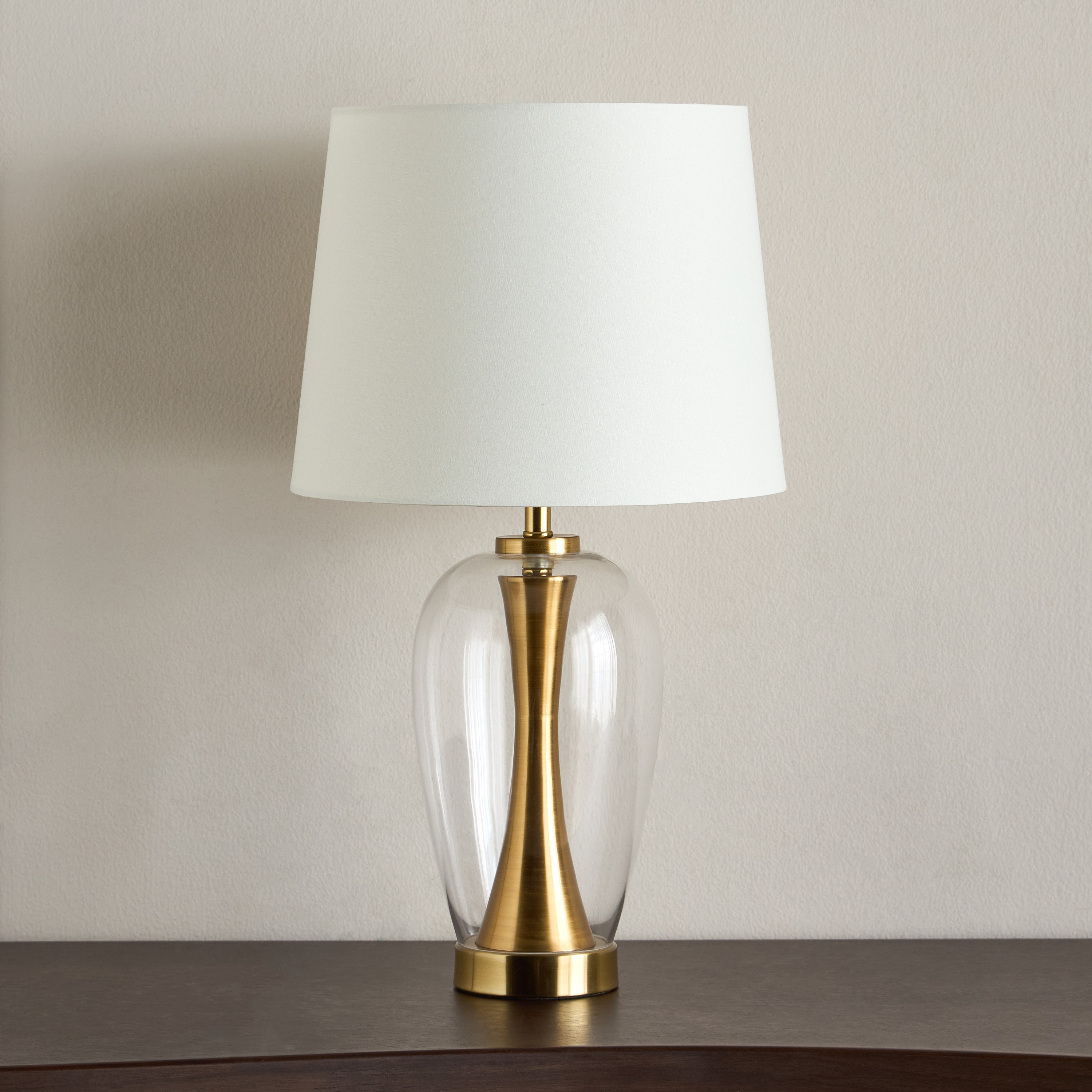 Figaro Glass Table Lamp - 52 cm-household-lighting-tableanddesklamps-image-1