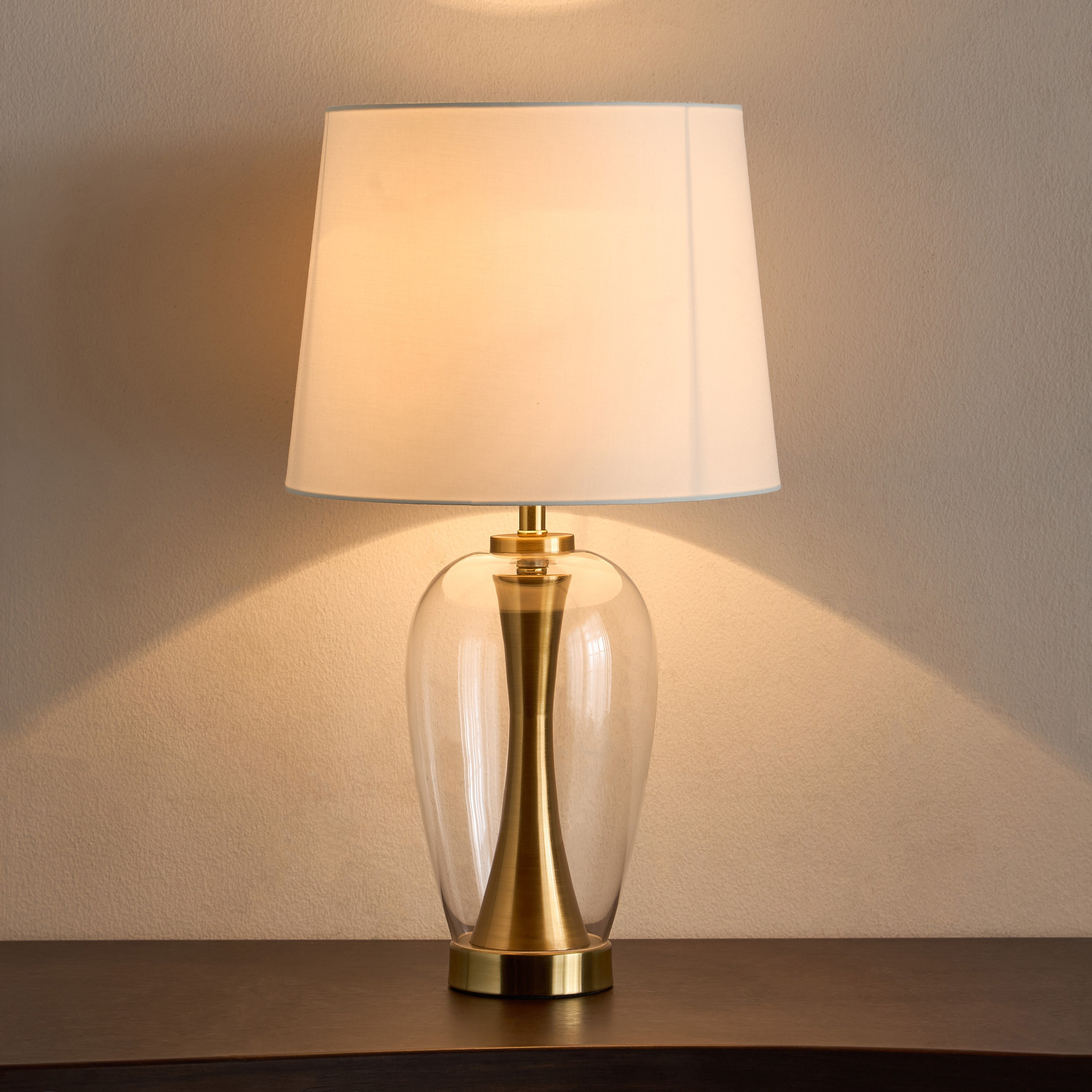 Figaro Glass Table Lamp - 52 cm-household-lighting-tableanddesklamps-image-2