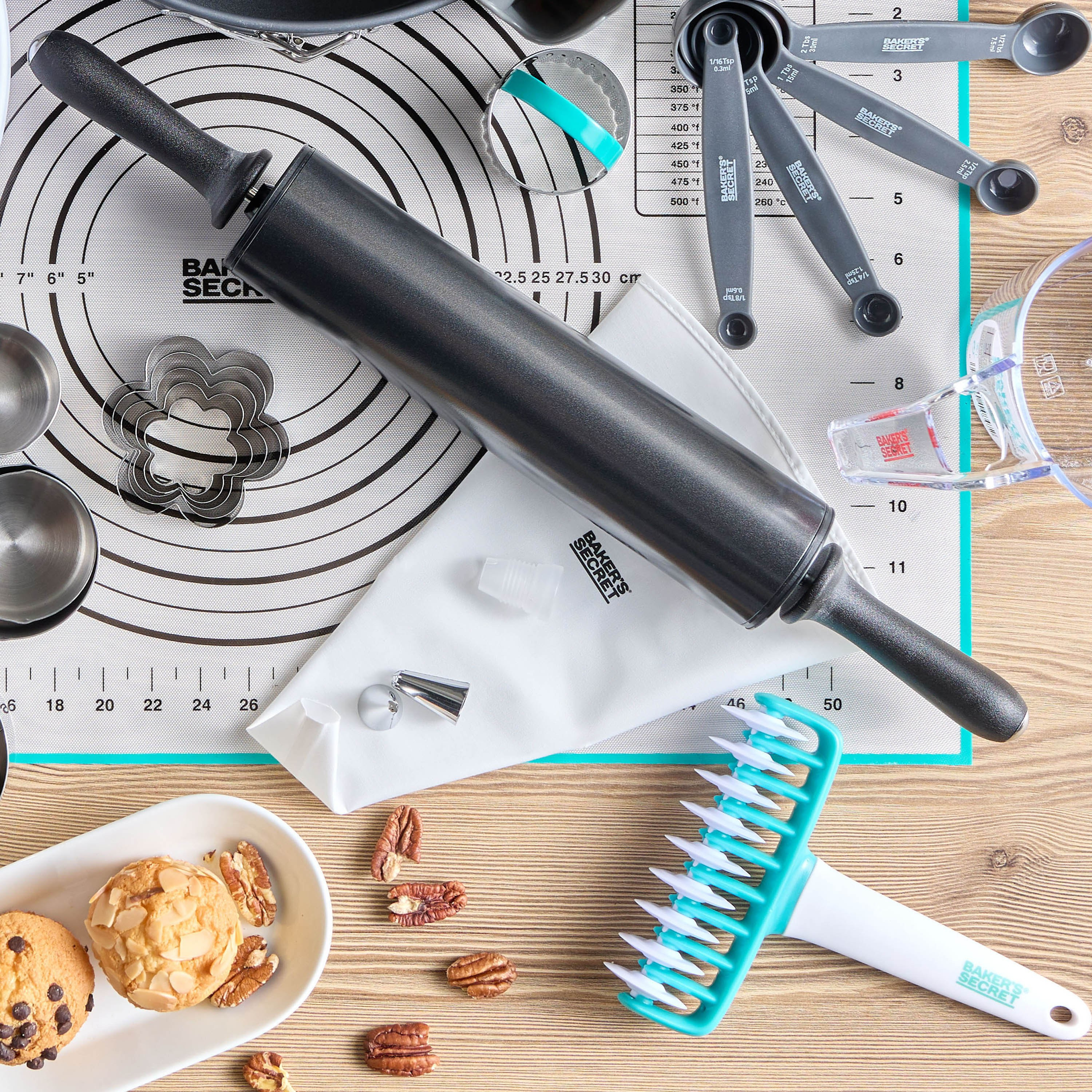 طقم أكواب قياس 4 قطع - بيكرز سيكريت-household-kitchen-bakeware-bakingtoolsandaccessories-image-1