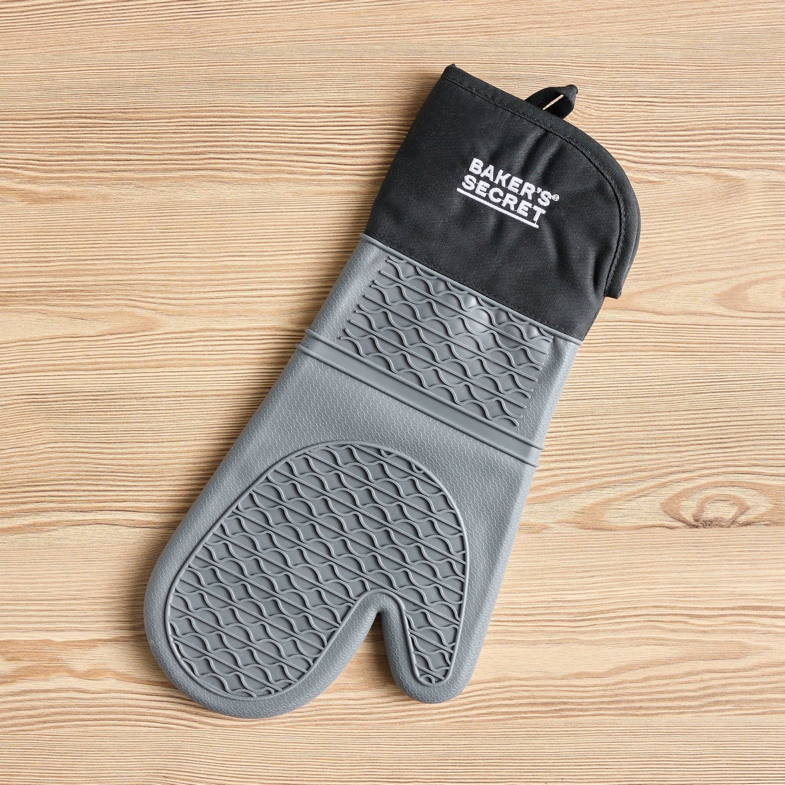 Bakers Secret Single Oven Glove-household-kitchen-kitchenlinen-apronsmittsandpotholders-image-1
