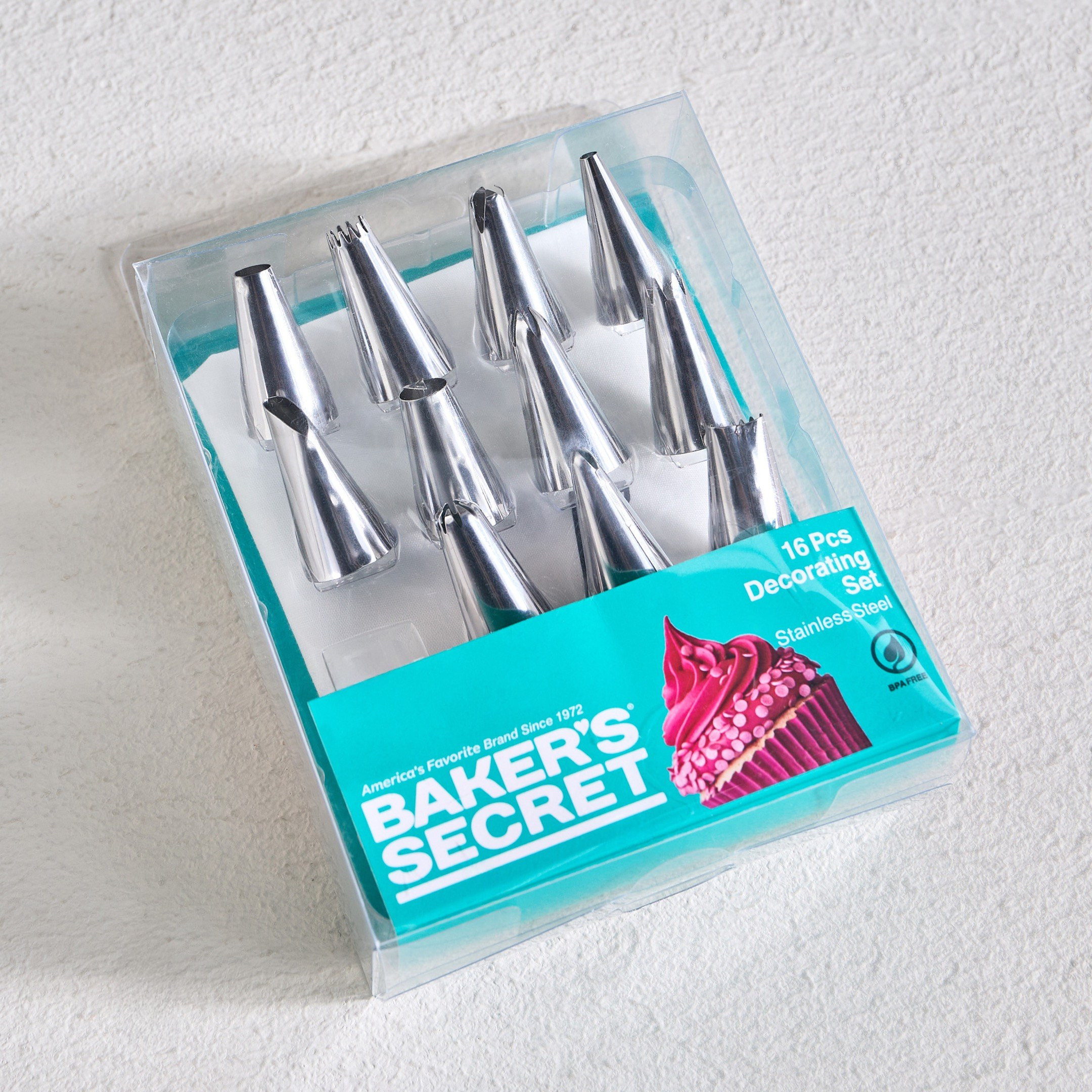 Baker's Secret 16-Piece Piping Bag Set-household-kitchen-bakeware-bakingtoolsandaccessories-image-4