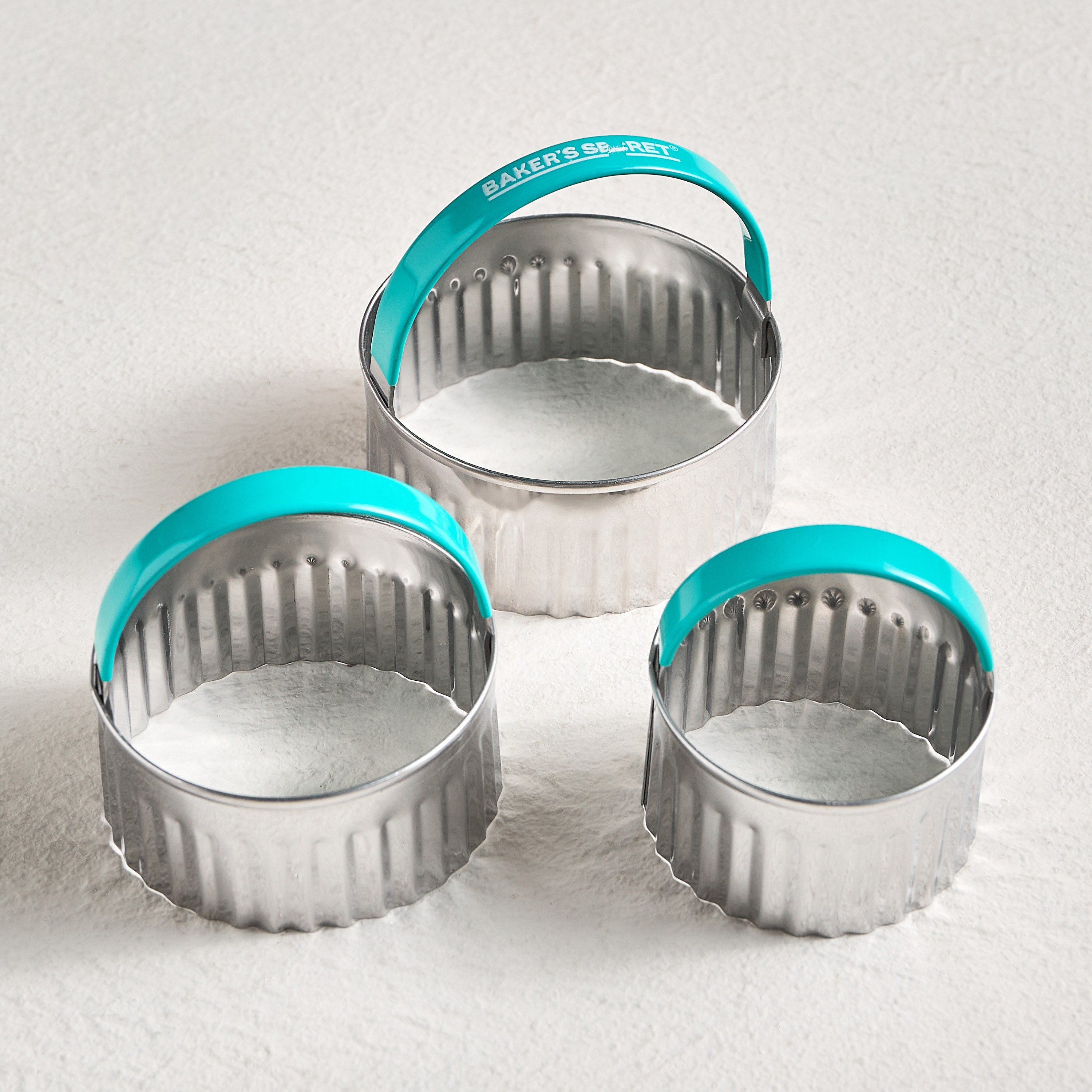 Baker's Secret 3-Piece Cookie Cutter Set-household-kitchen-bakeware-bakingtoolsandaccessories-image-1