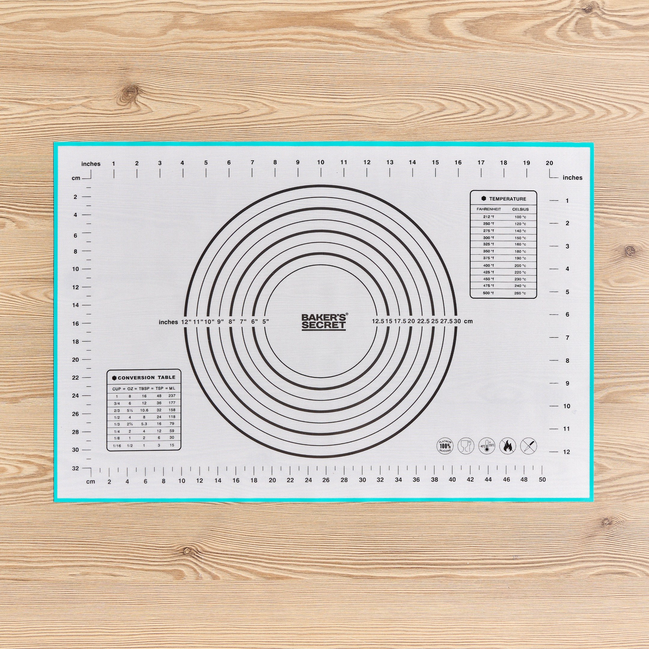 Baker's Secret Silicone Baking Mat - 40x60 cm-household-kitchen-bakeware-bakingtoolsandaccessories-image-1
