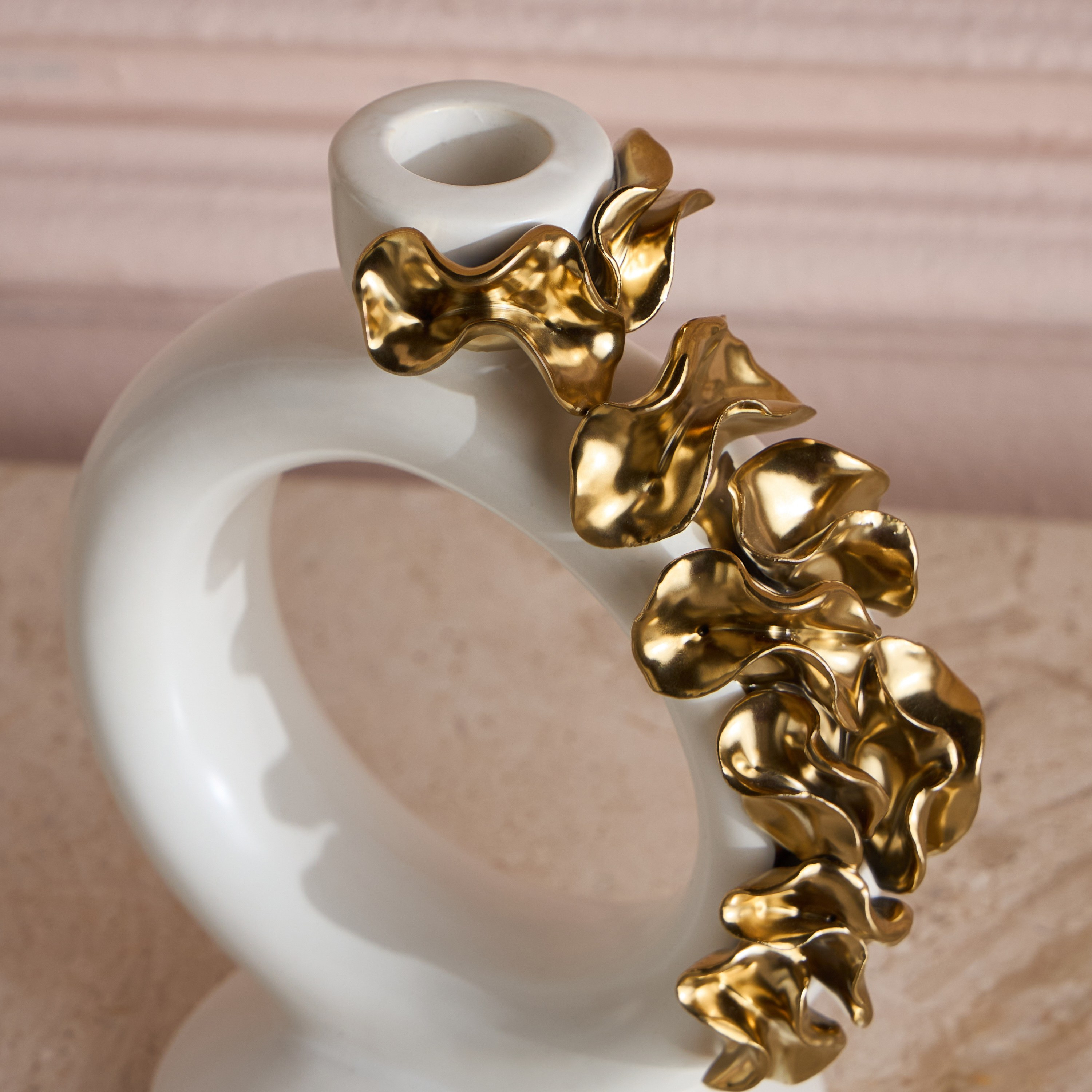 Lotus Taper Candleholder-household-decor-candleholdersandlanterns-image-3