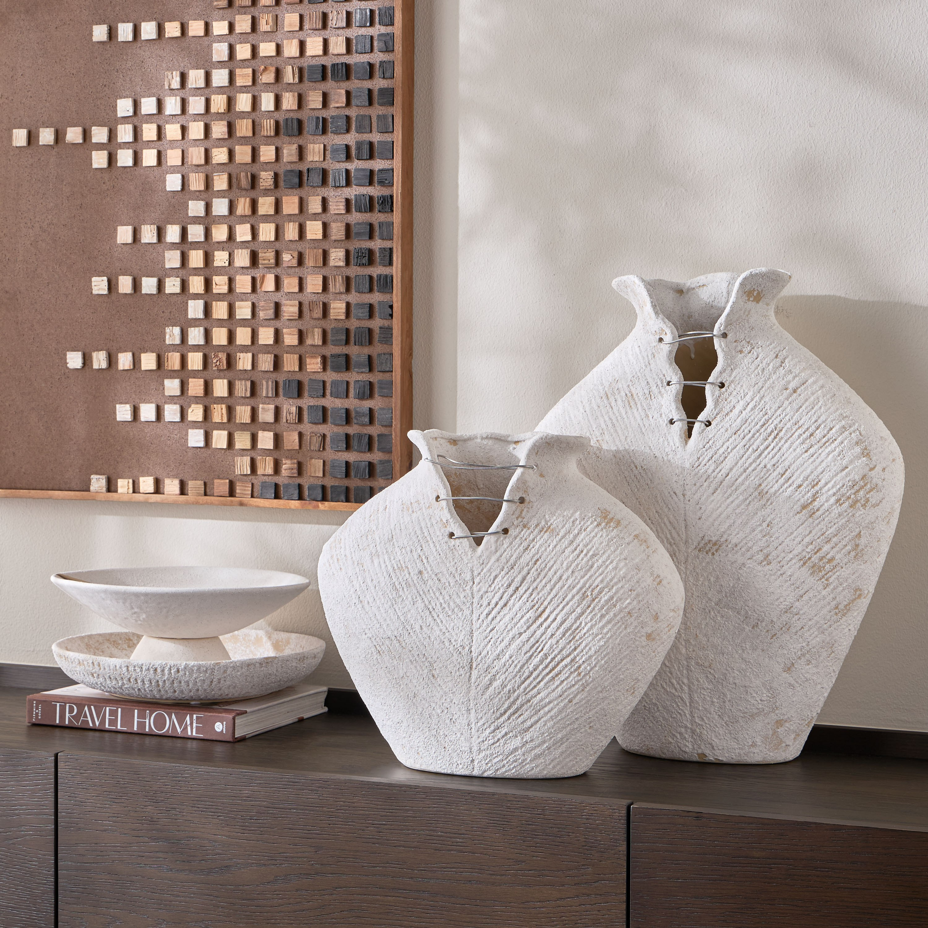 Dahab Ceramic Vase - 33 cm-household-decor-vasesandbowls-image-3