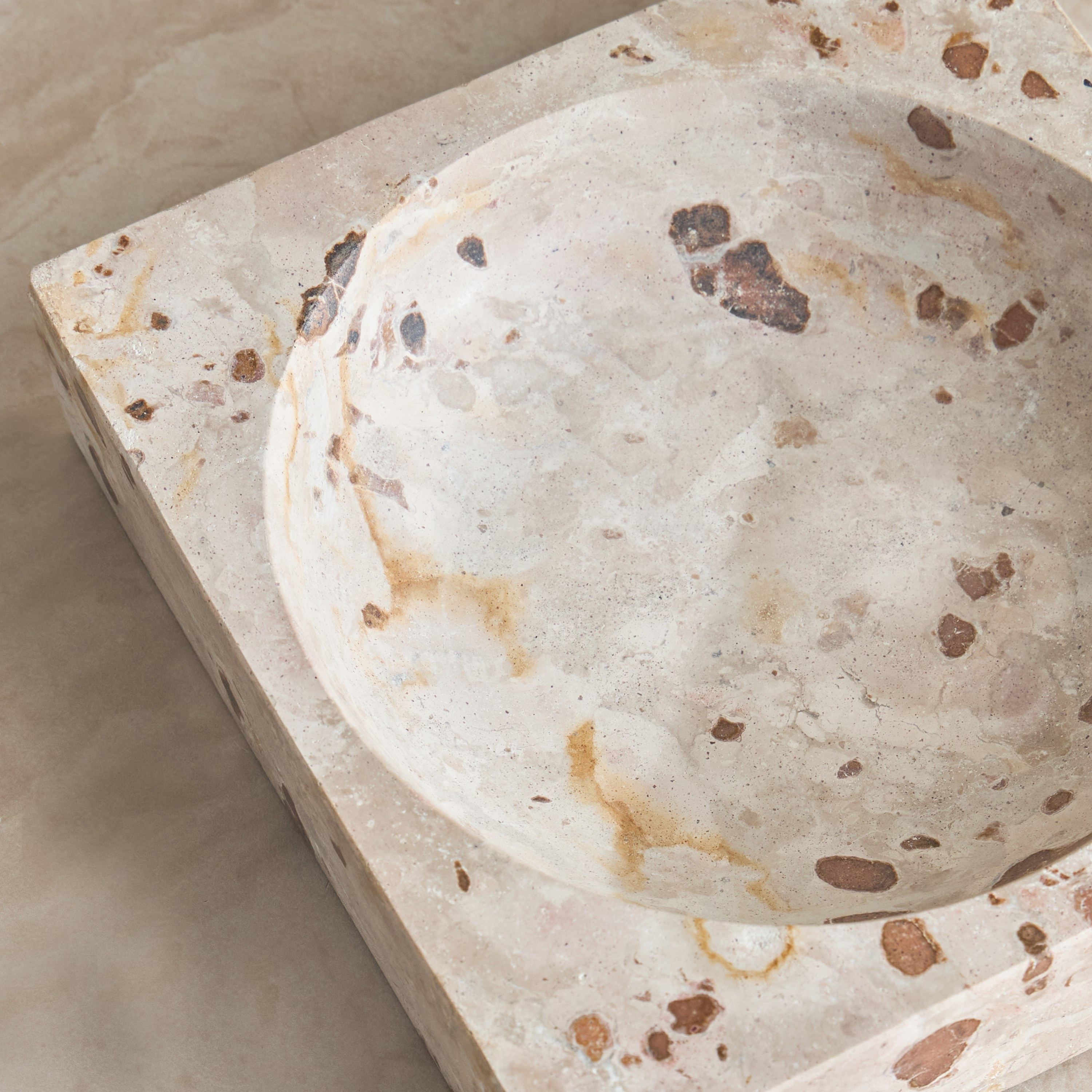 وعاء ديكور رخام - رها - 20 سم-household-decor-vasesandbowls-image-2