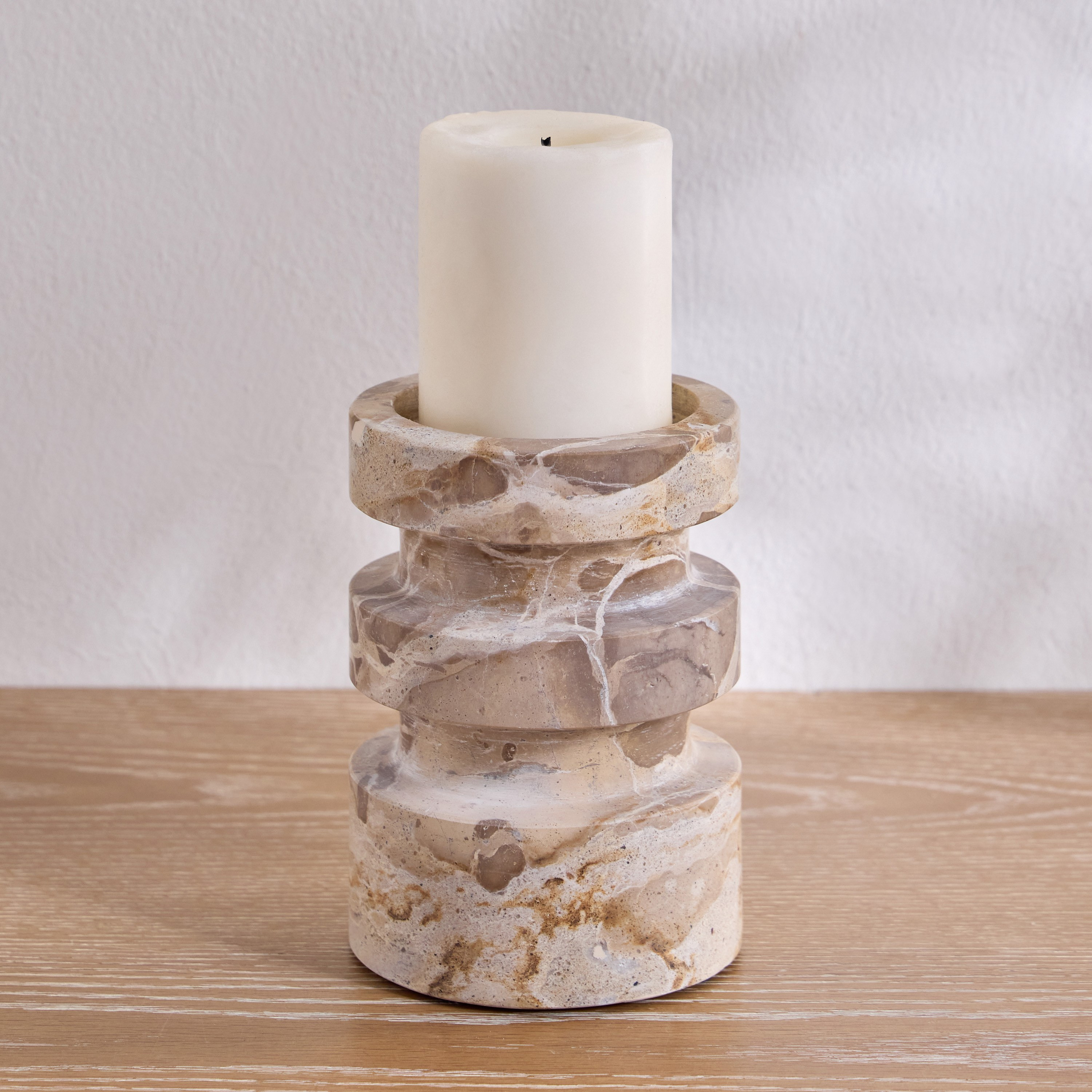 Raha Pillar Candleholder-household-decor-candleholdersandlanterns-image-1