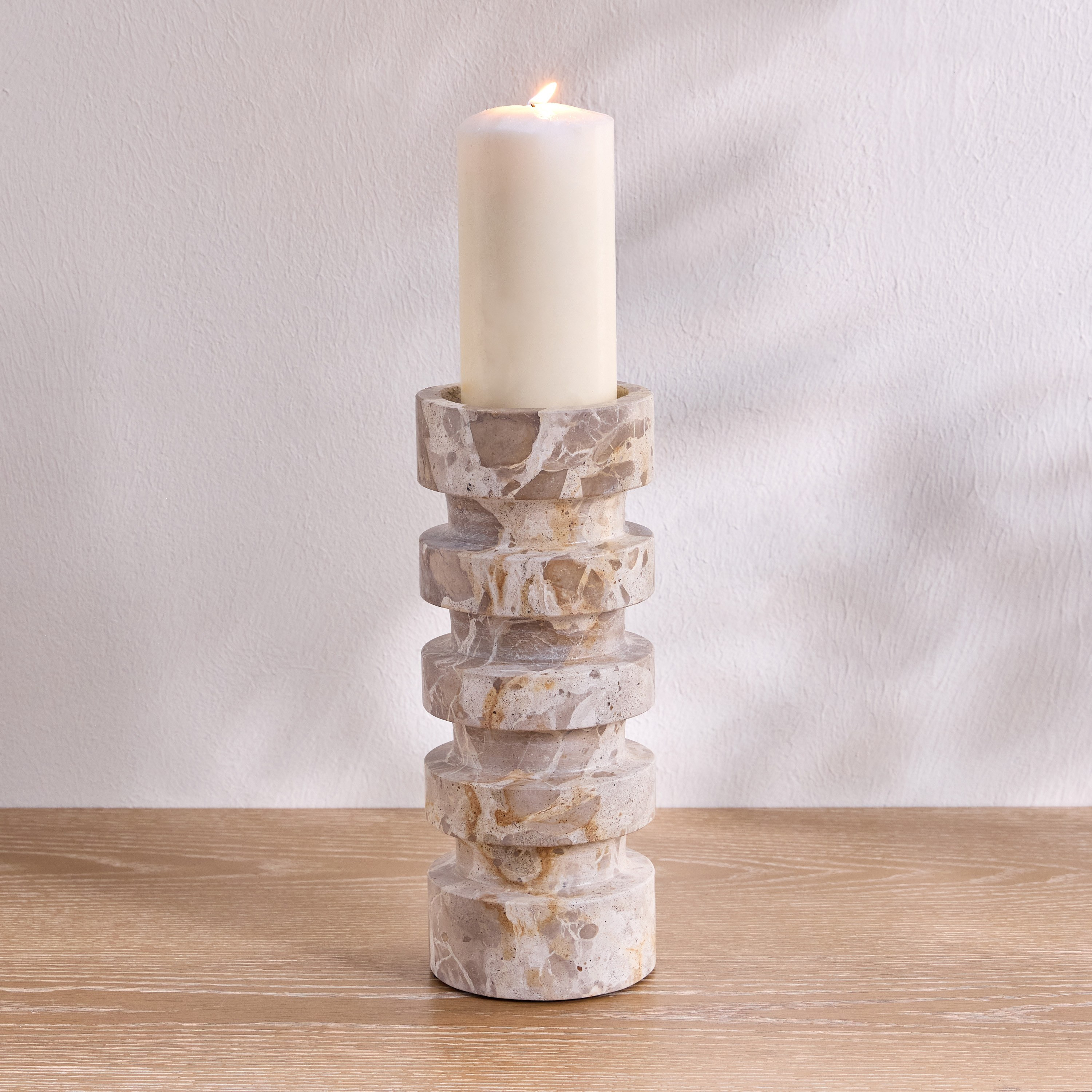 Raha Pillar Candleholder-household-decor-candleholdersandlanterns-image-2