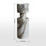 Nouf Voila Marble Pillar Candleholder - 28 cm-household-decor-candleholdersandlanterns-image-6