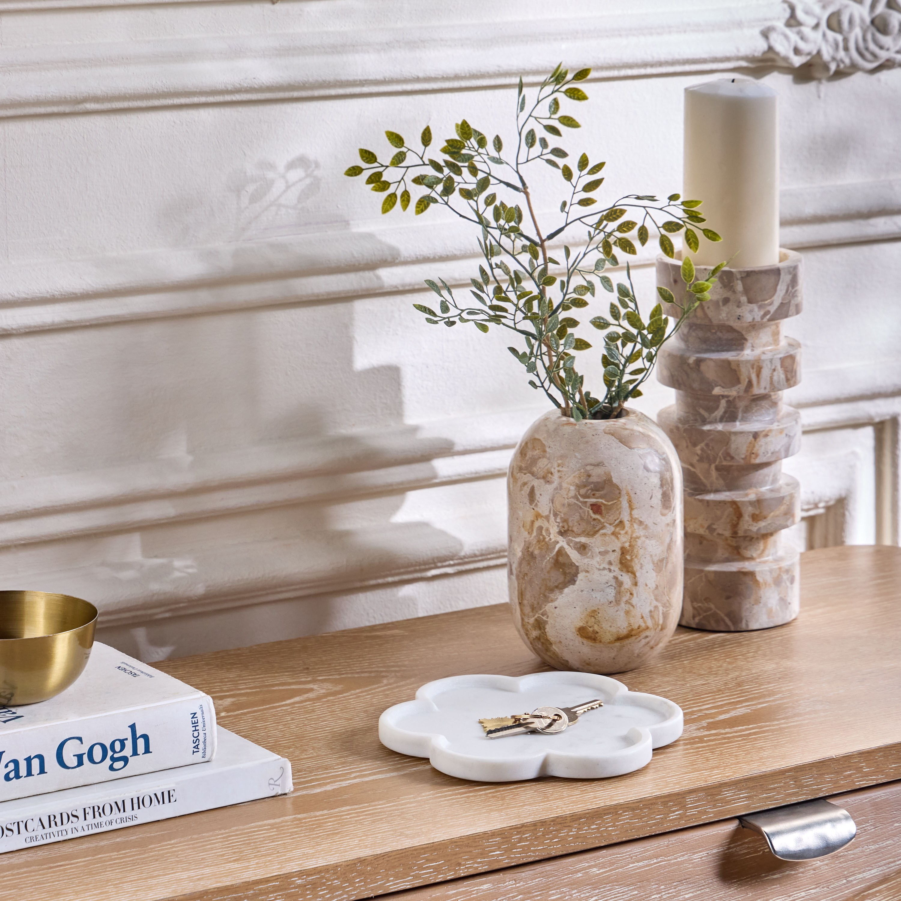 Huda Alabastar Decorative Tray-household-decor-boxesandtrays-image-3