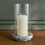 Nouf Voila Marble Hurricane Candleholder - 22 cm-household-decor-candleholdersandlanterns-image-1