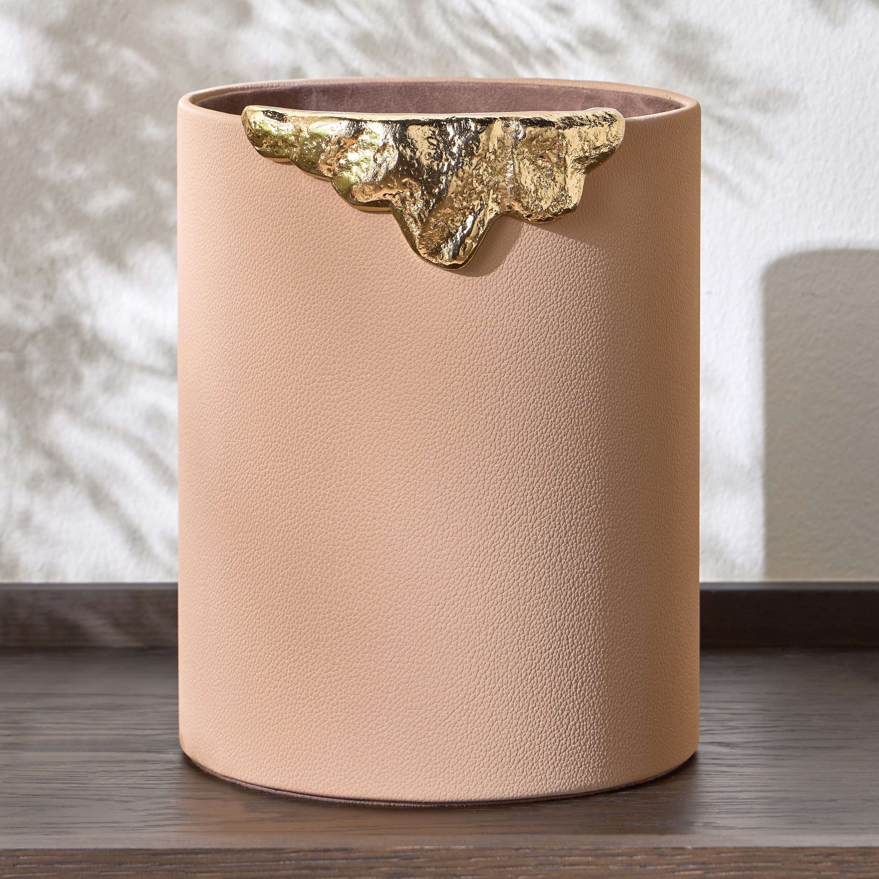 Lotus Waste Bin-household-decor-boxesandtrays-image-1