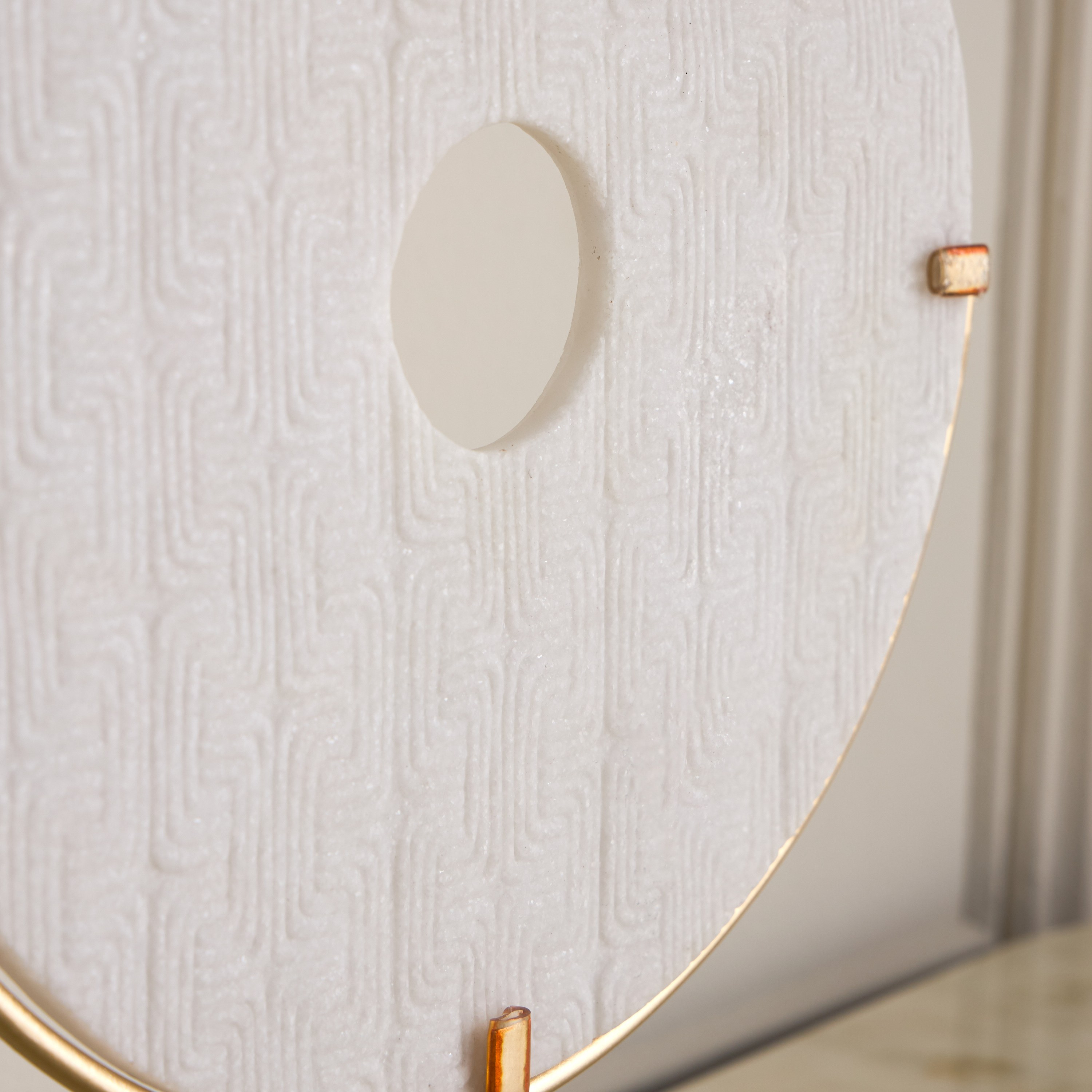Lotus Disc on Stand Decorative Accent-household-decor-decorativeobjectsandsculptures-image-2