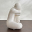 Gaul Sitting Resin Decorative Figurine - 17 cm-household-decor-decorativeobjectsandsculptures-image-2