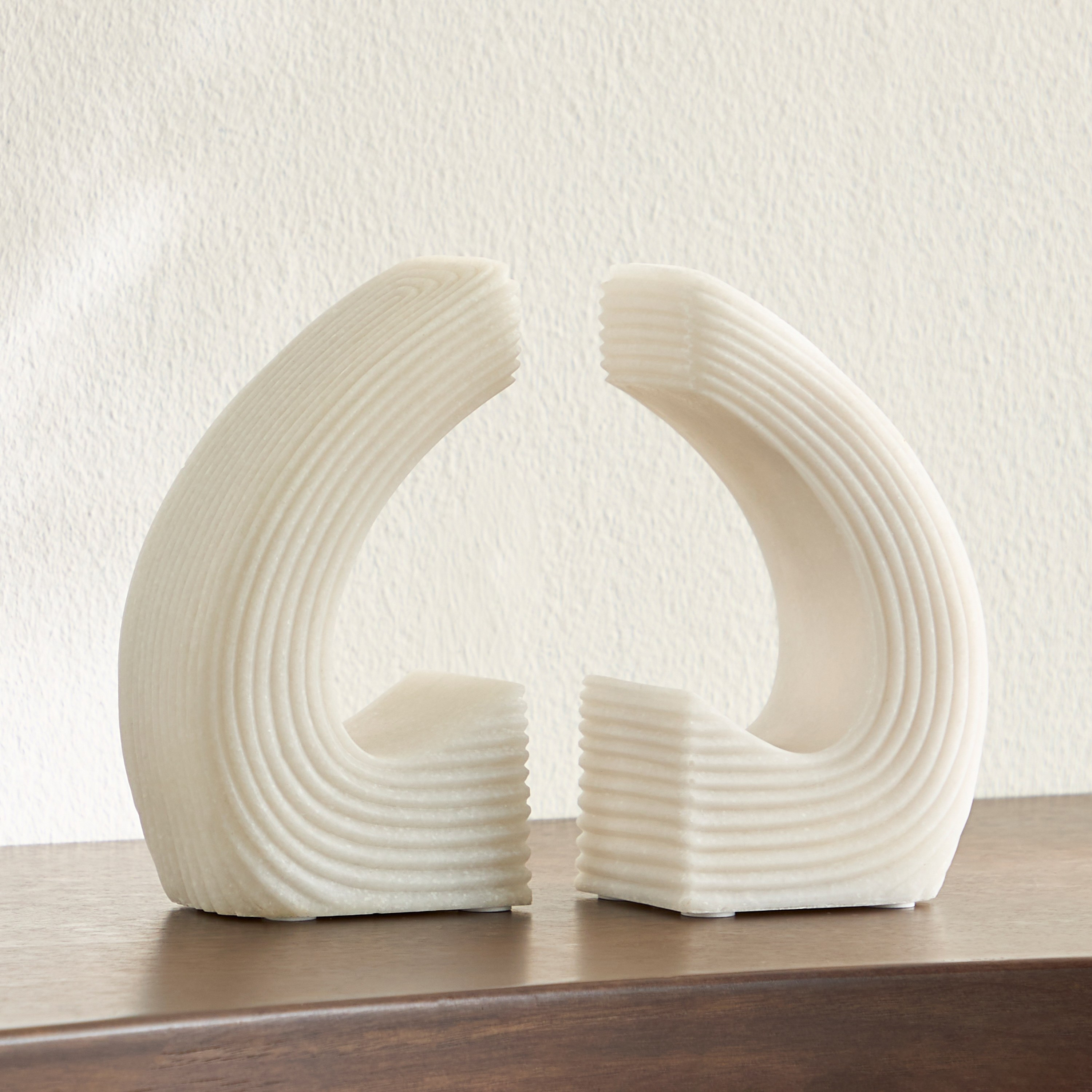 طقم مساند كتب قطعتين - أردور-household-decor-decorativeobjectsandsculptures-image-2