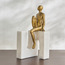 Gaul Sitting Figure B Resin Decorative Accent - 28 cm-household-decor-decorativeobjectsandsculptures-image-1