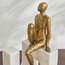 Gaul Sitting Figure B Resin Decorative Accent - 28 cm-household-decor-decorativeobjectsandsculptures-image-2