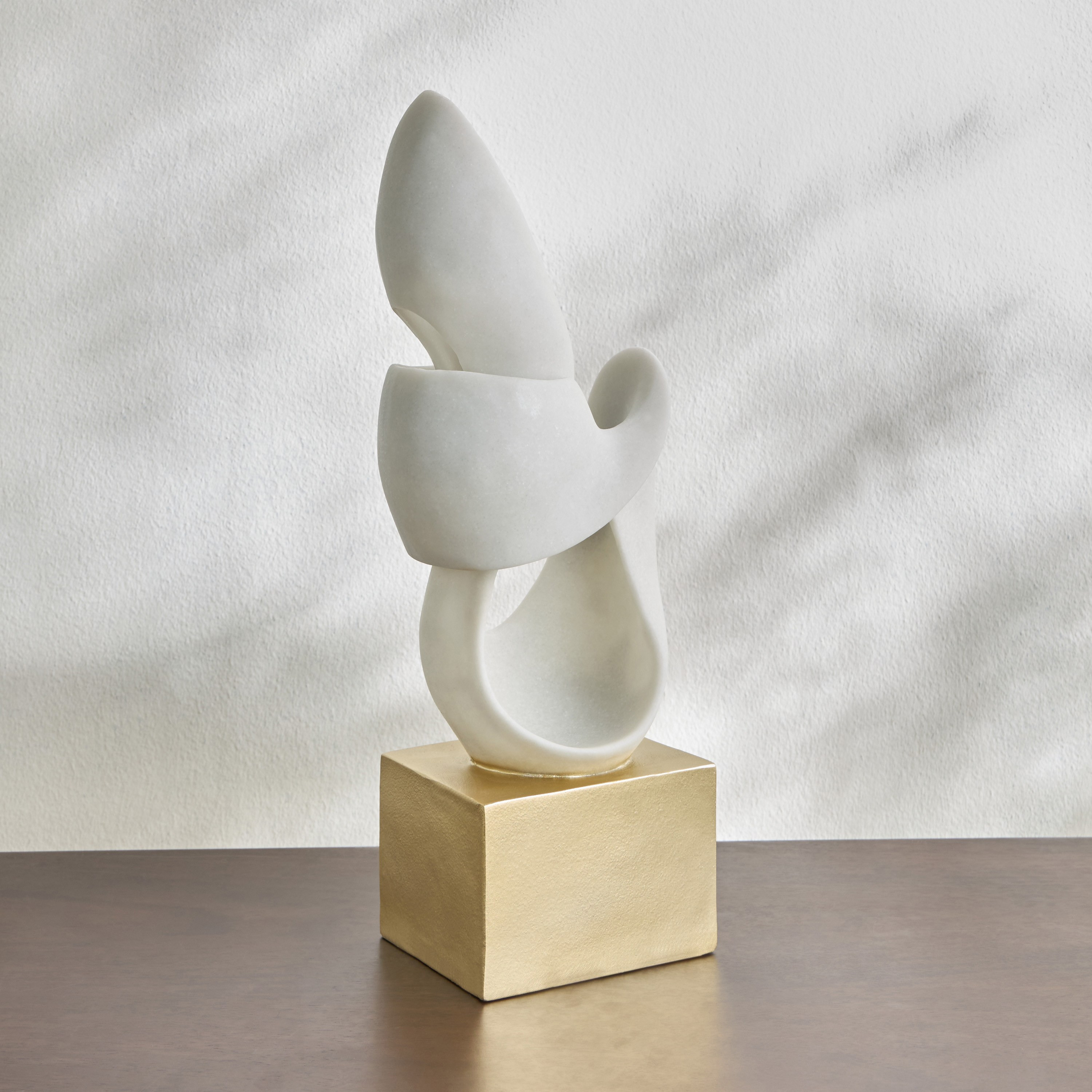 Echo Abstract Resin Decorative Accent - 49 cm