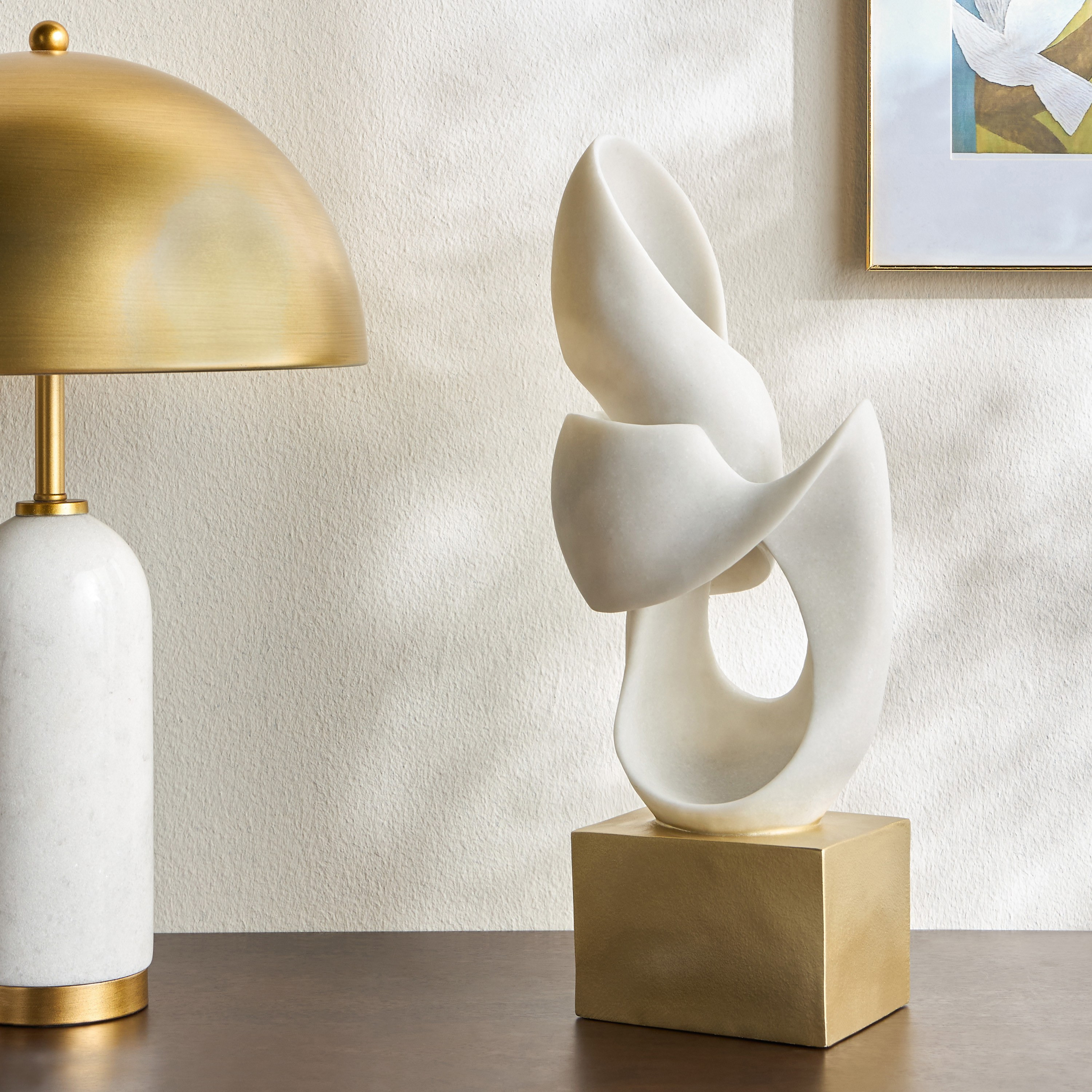 Echo Abstract Resin Decorative Accent - 49 cm-household-decor-decorativeobjectsandsculptures-image-3