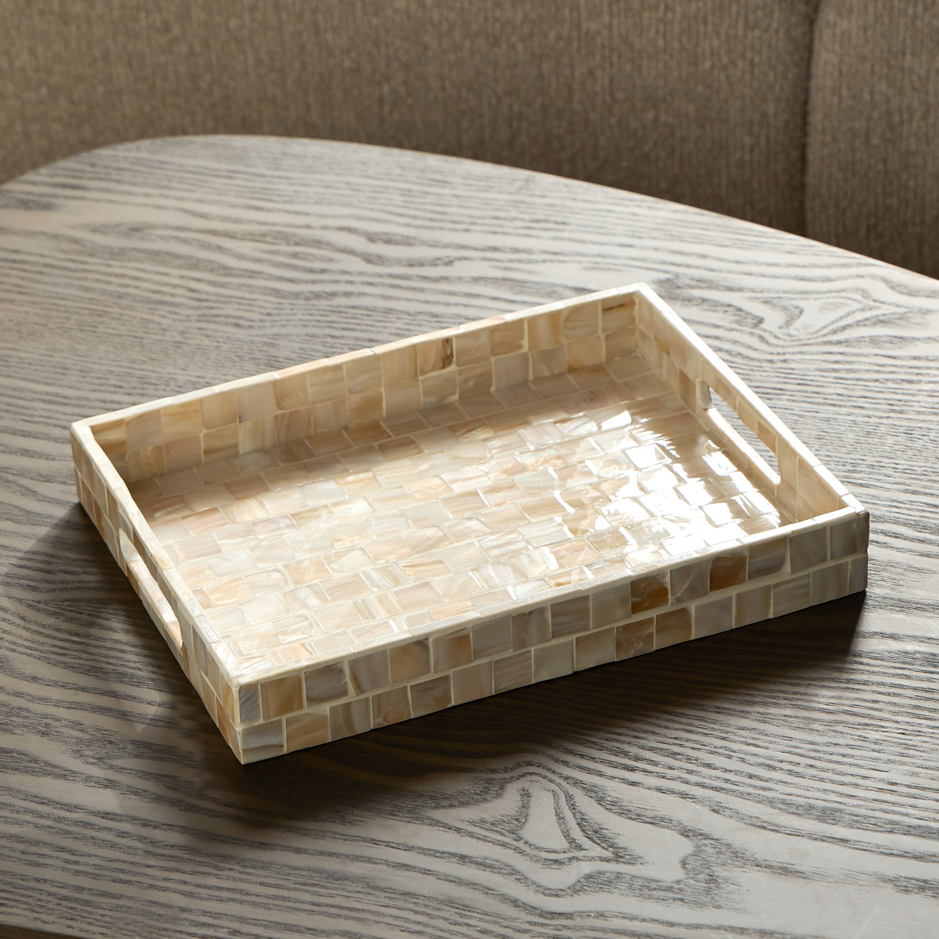Fatima Athena Capiz Shell Tray - 32 cm-household-decor-boxesandtrays-image-1
