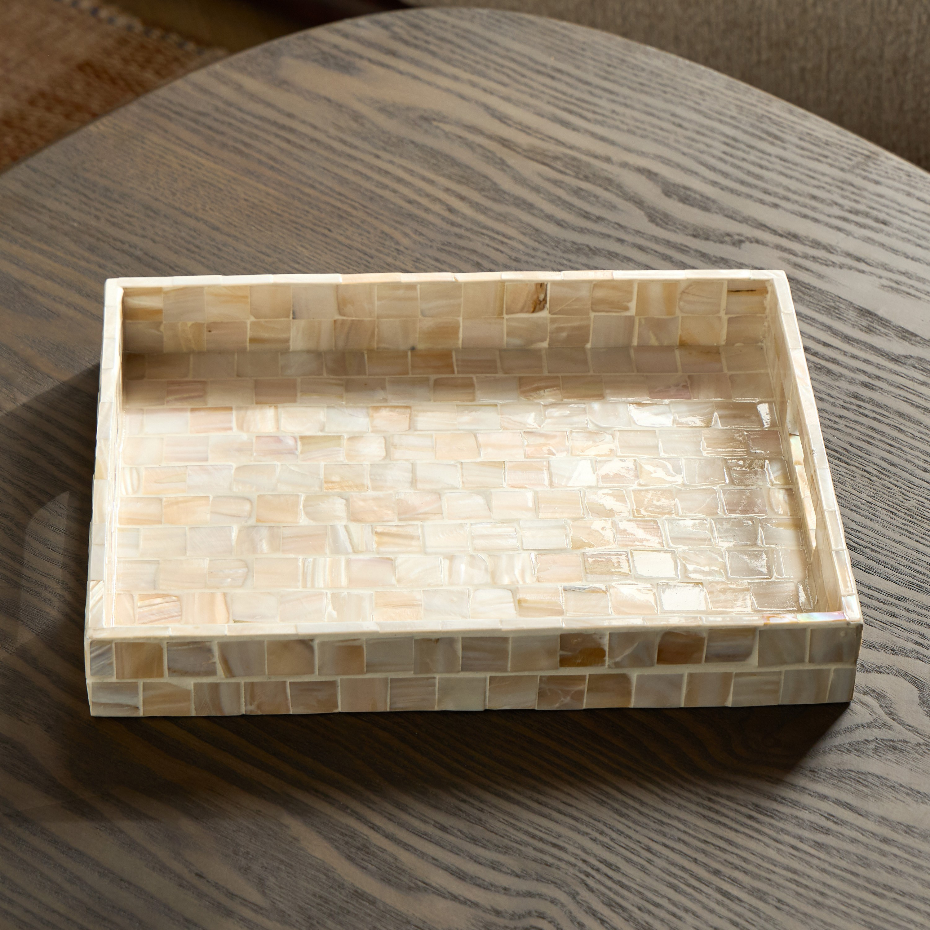 Fatima Athena Capiz Shell Tray - 32 cm-household-decor-boxesandtrays-image-2