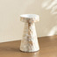حامل شموع عمودي بتصميم صدف الكابيز أثينا 22 سم - فاطمة-household-decor-candleholdersandlanterns-image-3