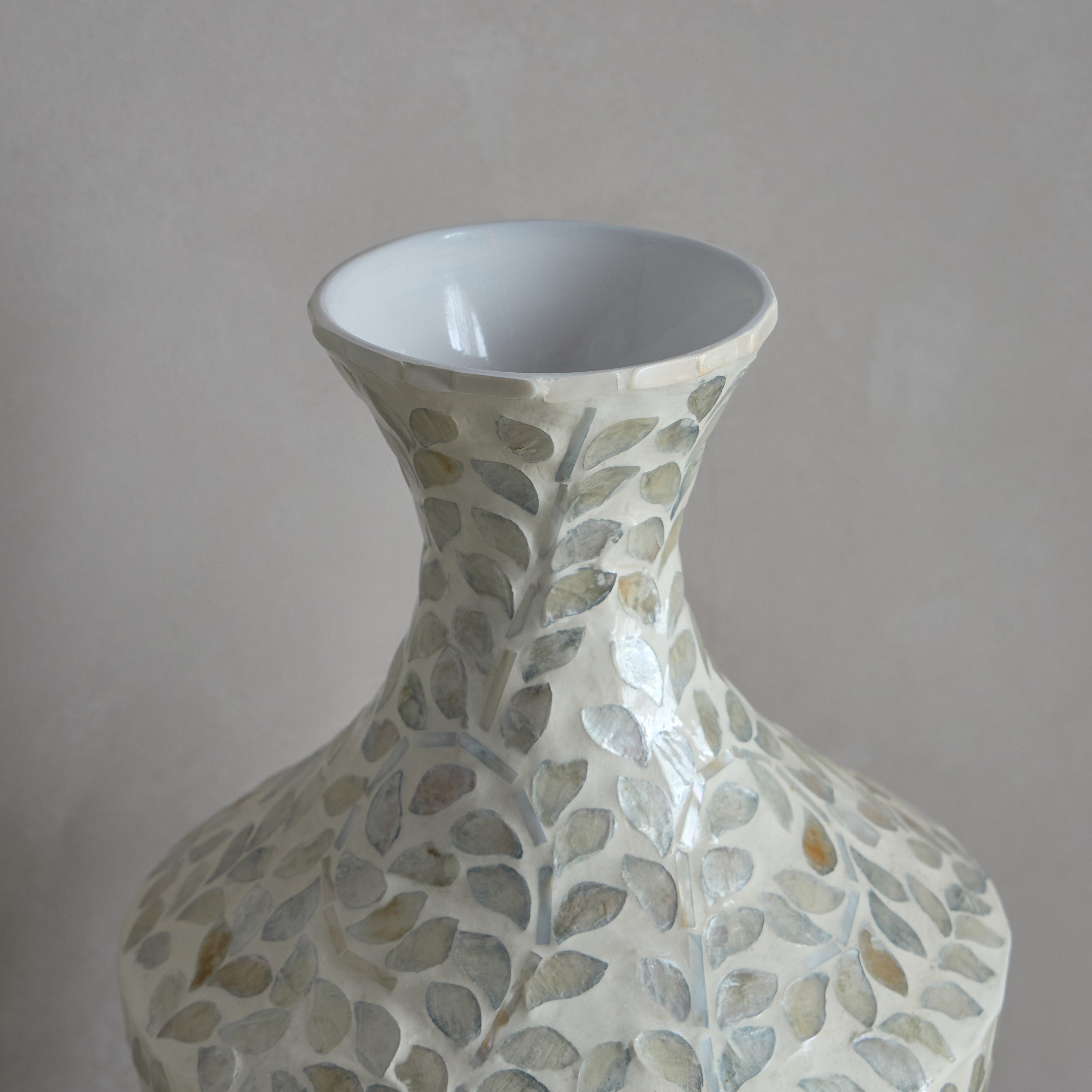 فازة ديكور صدف الكابيز 50 سم - هدى أرييل-household-decor-vasesandbowls-image-2