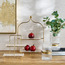 صحن ديكور طبقتين زجاج فروست - هدى - 25 سم-household-decor-boxesandtrays-image-1