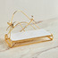 Huda Abstract Loop Ceramic Decorative Platter - 21x47 cm-household-decor-boxesandtrays-image-1
