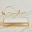 Huda Abstract Loop Ceramic Decorative Platter - 21x47 cm-household-decor-boxesandtrays-image-2