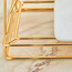 Huda Abstract Loop Ceramic Decorative Platter - 21x47 cm-household-decor-boxesandtrays-image-4