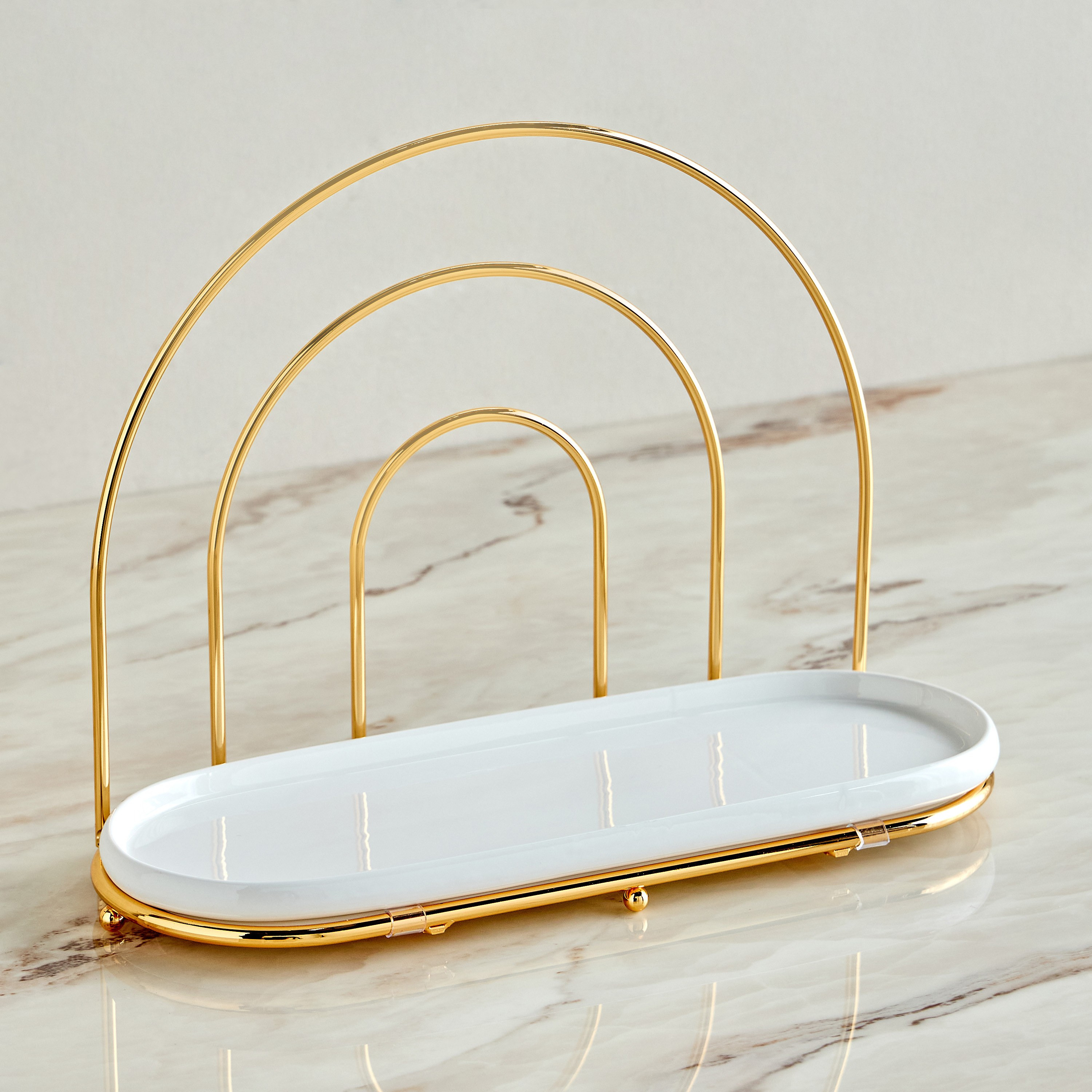 Huda Crest Decorative Platter