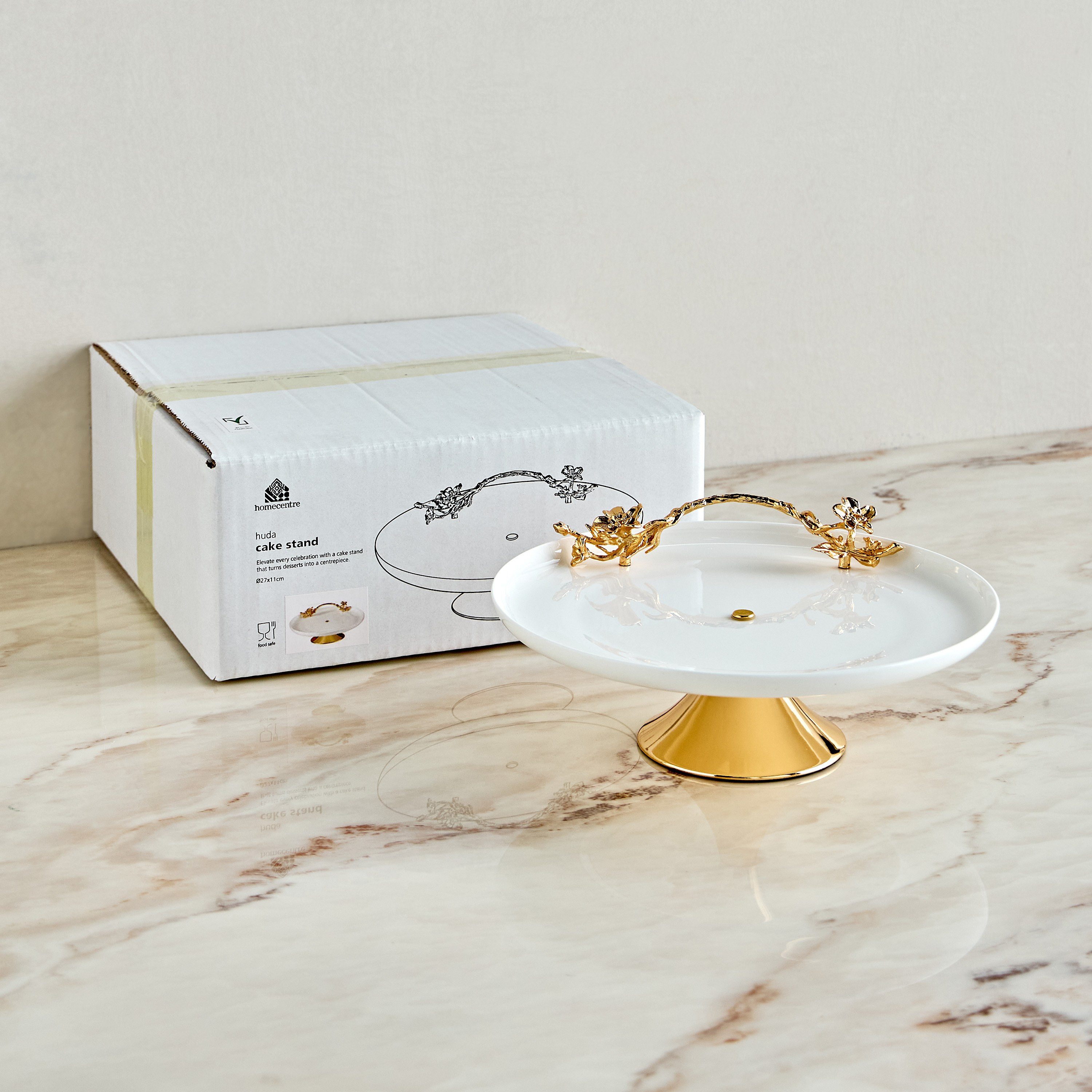 Huda Fleur Cake Stand - 27 cm-household-decor-boxesandtrays-image-3