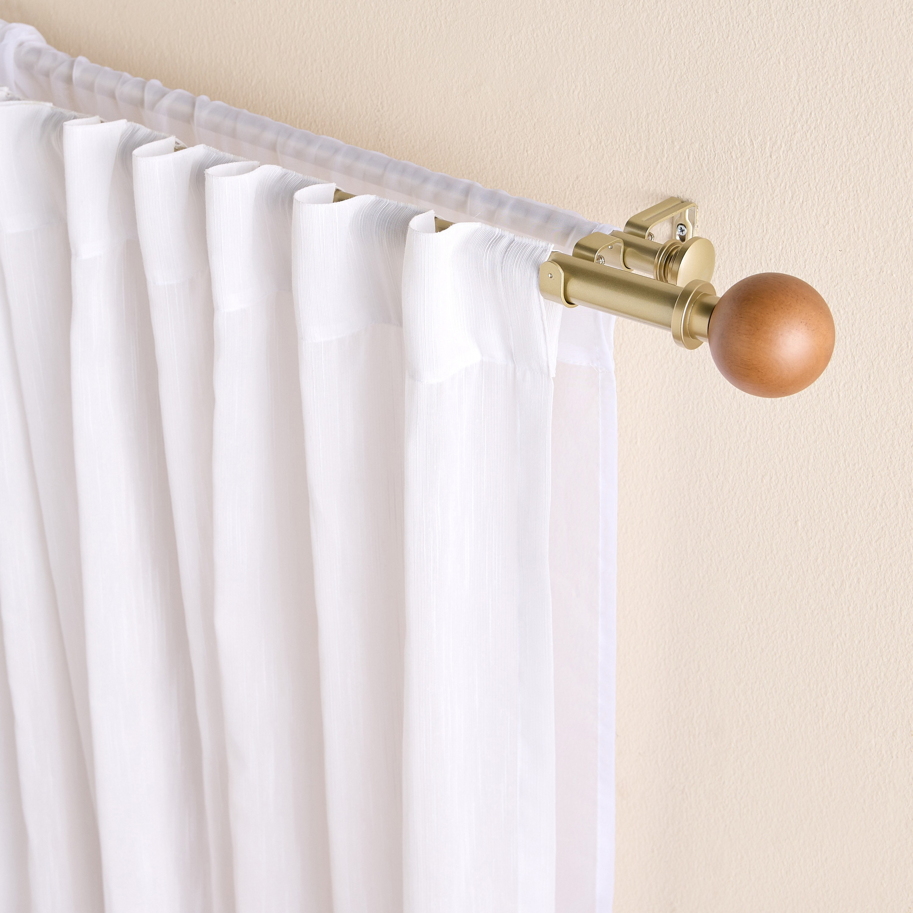 Soren Extendable Double Curtain Rod - 107-305 cm-household-windows-curtainrodsandaccessories-curtainrods-image-1