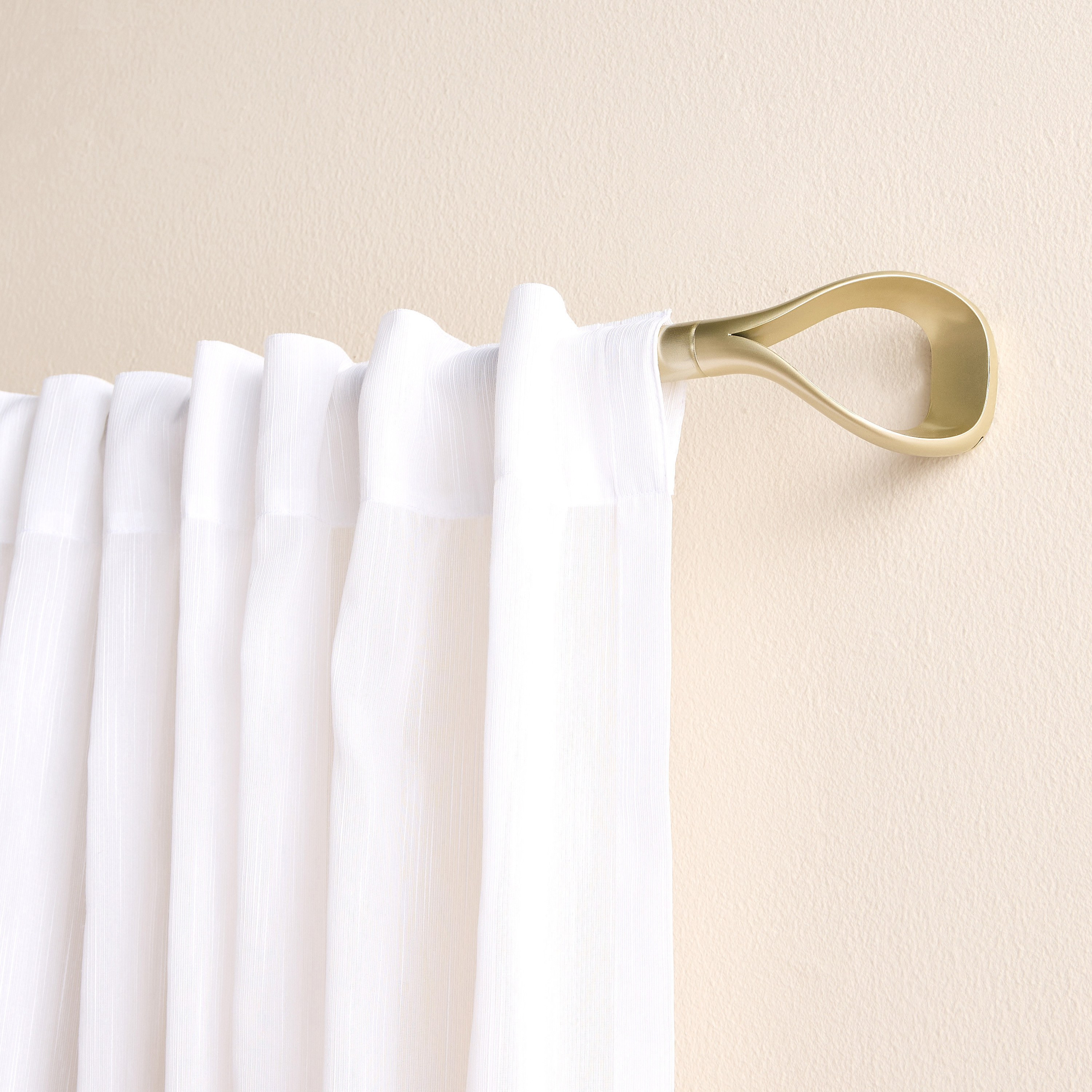 عامود ستارة مفردة قابل للتمدد - لوب - 107-305 سم-household-windows-curtainrodsandaccessories-curtainrods-image-2