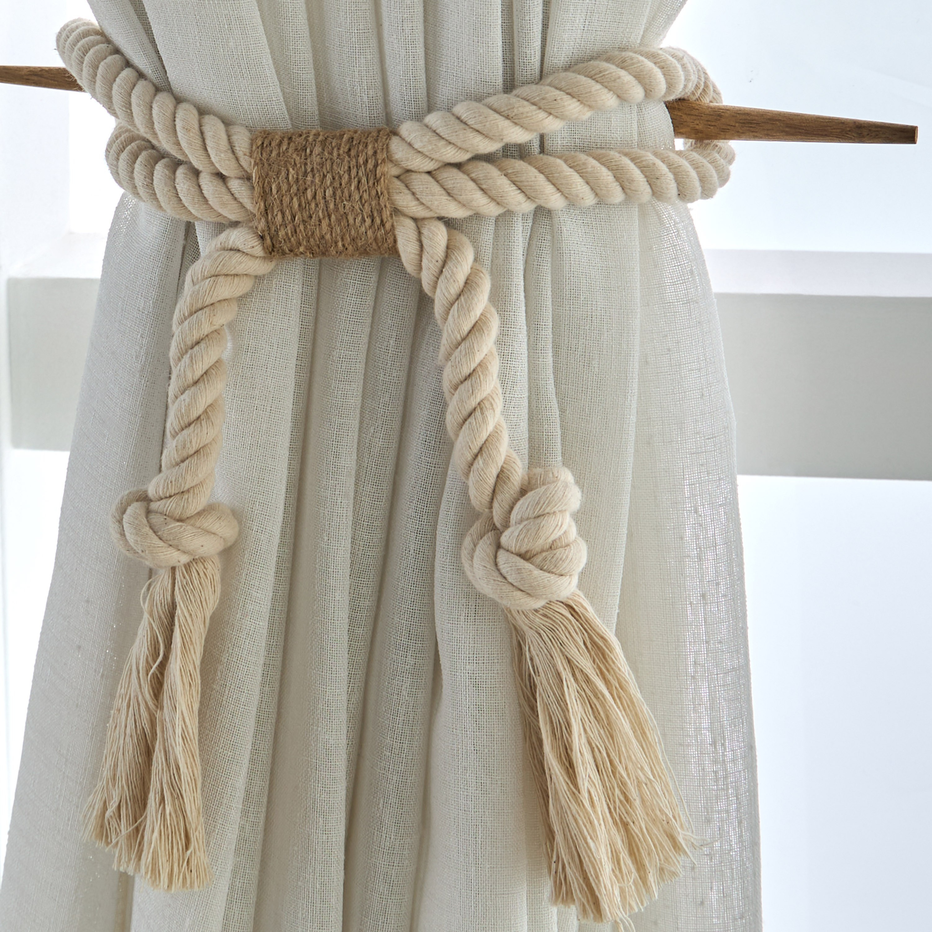 Jive Curtain Tieback - 25 cm-household-windows-curtainrodsandaccessories-windowaccessories-image-2