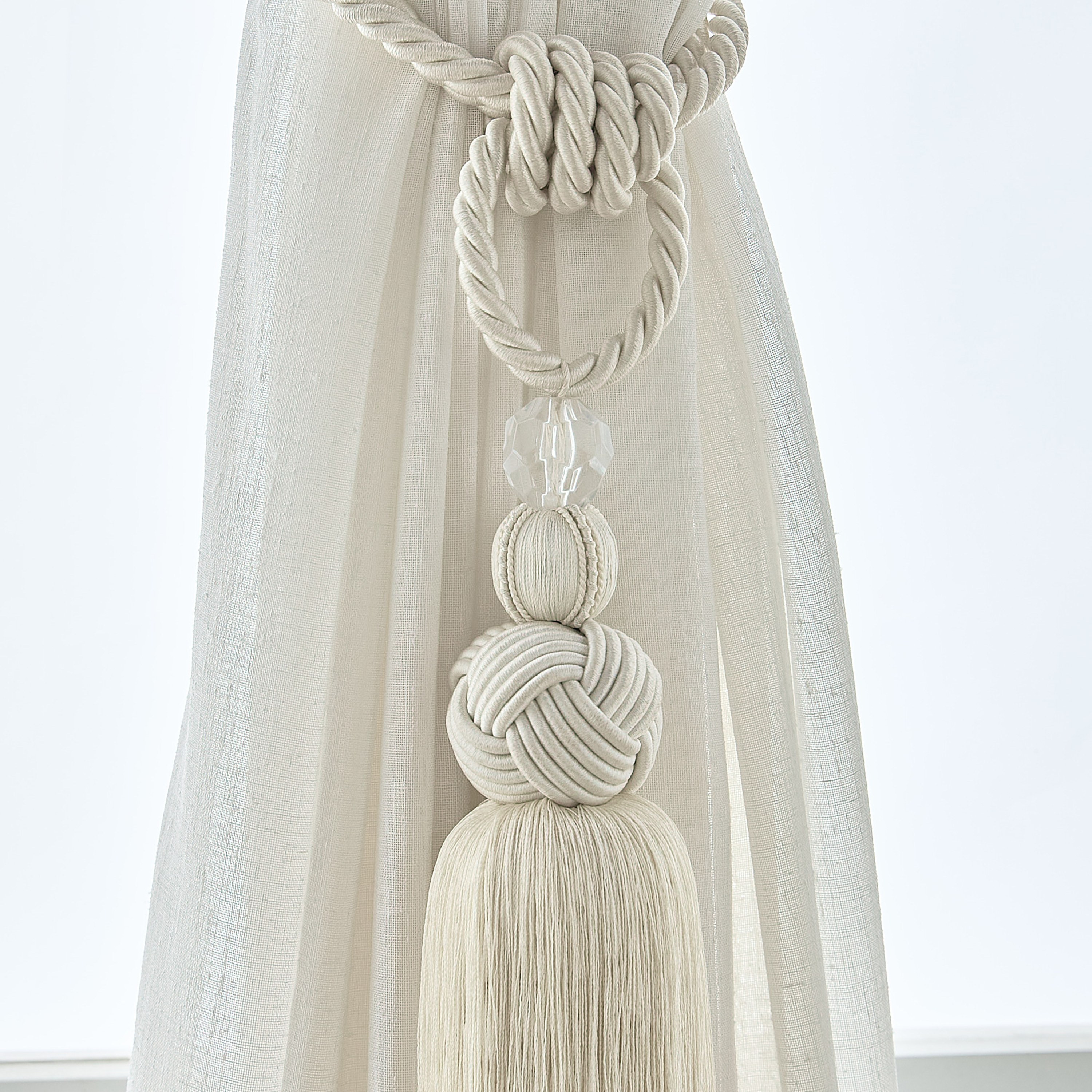 Braid Tassel Tieback - 70 cm-household-windows-curtainrodsandaccessories-windowaccessories-image-2