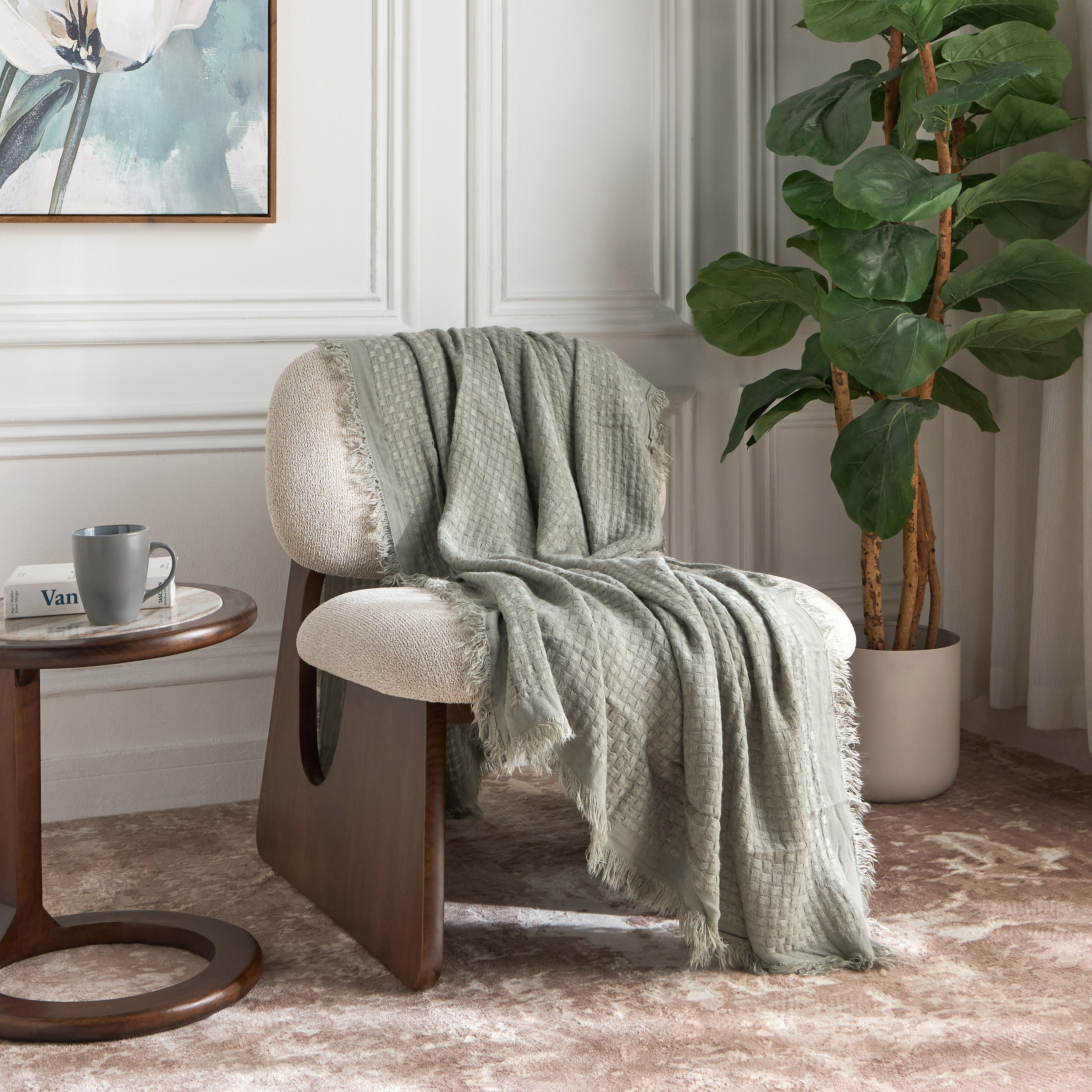 Warren Acrylic Single Blanket - 130x170 cm-household-cushionsandthrows-throwsandblankets-blankets-image-3
