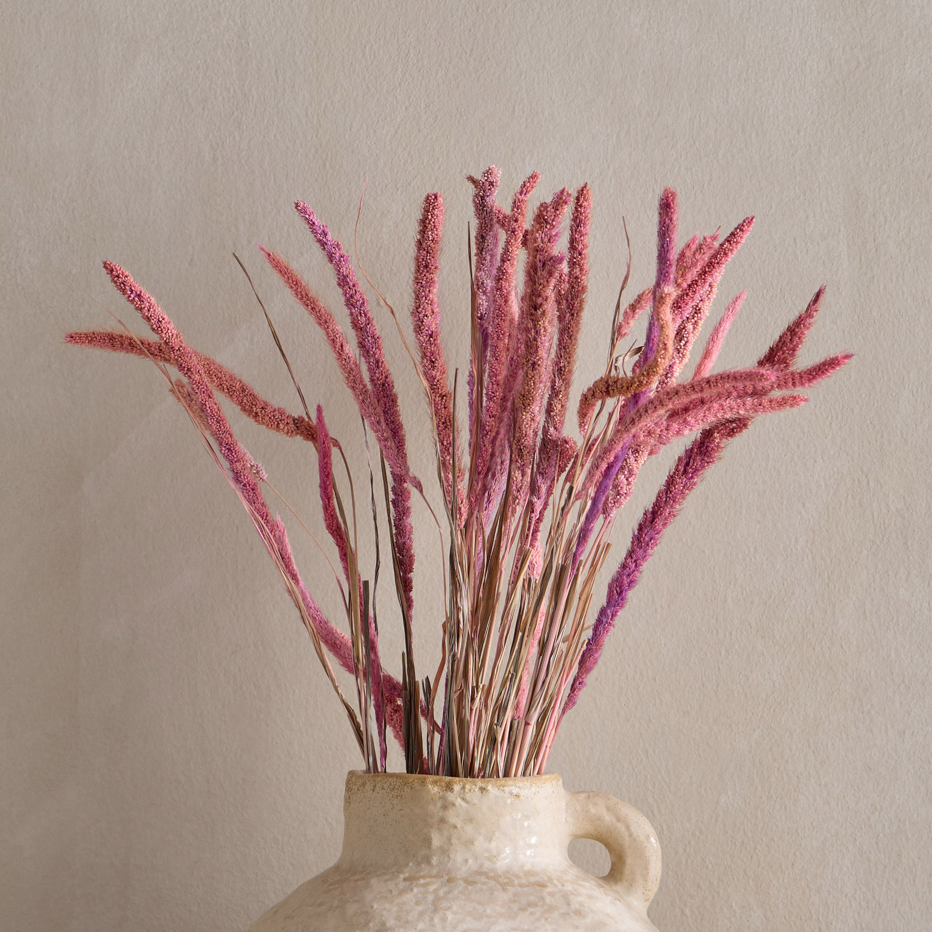 Fox Tail Pampas Decorative Bouquet - 50 cm-household-gardenandoutdoor-artificialflowersandplants-bundlesandbouquets-image-1
